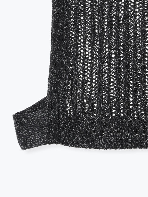 Lugnoncure「メッシュ編みベスト」|ニット・セーター|