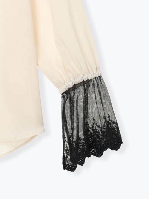 Te chichi「【セレモニーアイテム】レースカフスブラウス」|シャツ・ブラウス|