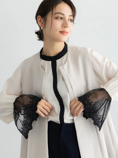 Te chichi「【セレモニーアイテム】レースカフスブラウス」|シャツ・ブラウス|