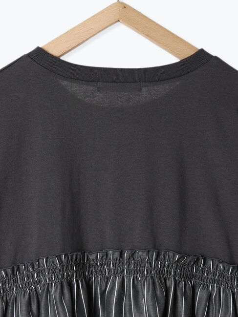 Samansa Mos2 blue「アソートドッキングプルオーバー」|Tシャツ・カットソー|