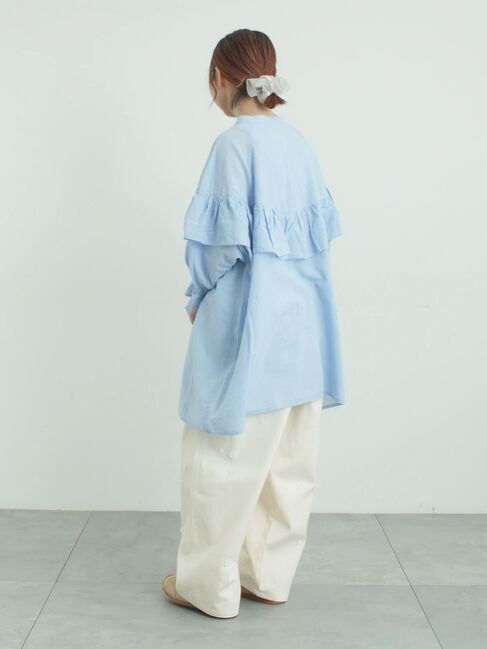 Samansa Mos2「3Dレースモチーフ付きパンツ」|その他|