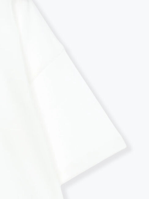 Samansa Mos2「ヴィンテージ風天竺おじさんフロッキープリントTシャツ」|Tシャツ・カットソー|