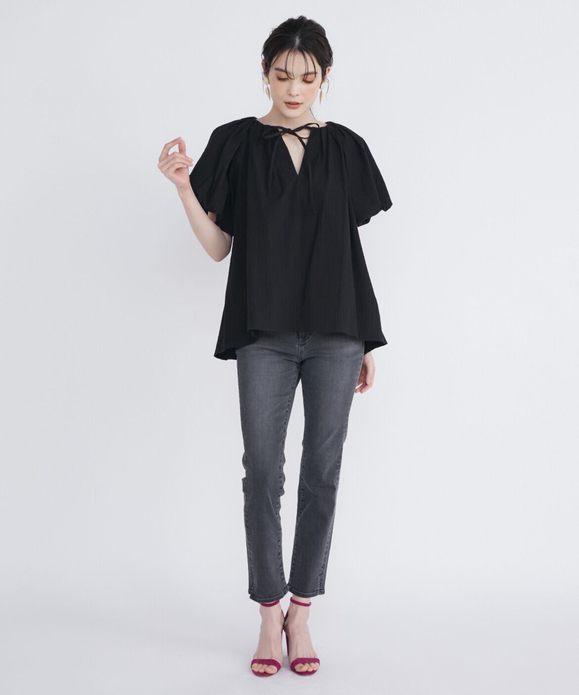 Maglie le cassetto「《Maglie Jeans》スリムストレートデニム」|デニム|