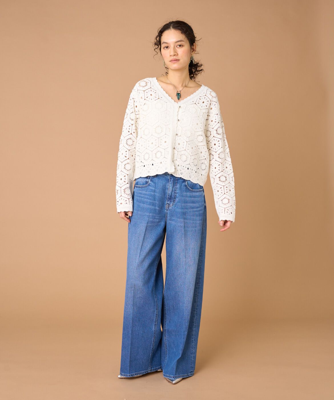 INED「《INED別注》ハイライズ・バギーデニム　Wild Ginger《Healthy DENIM》」|その他|