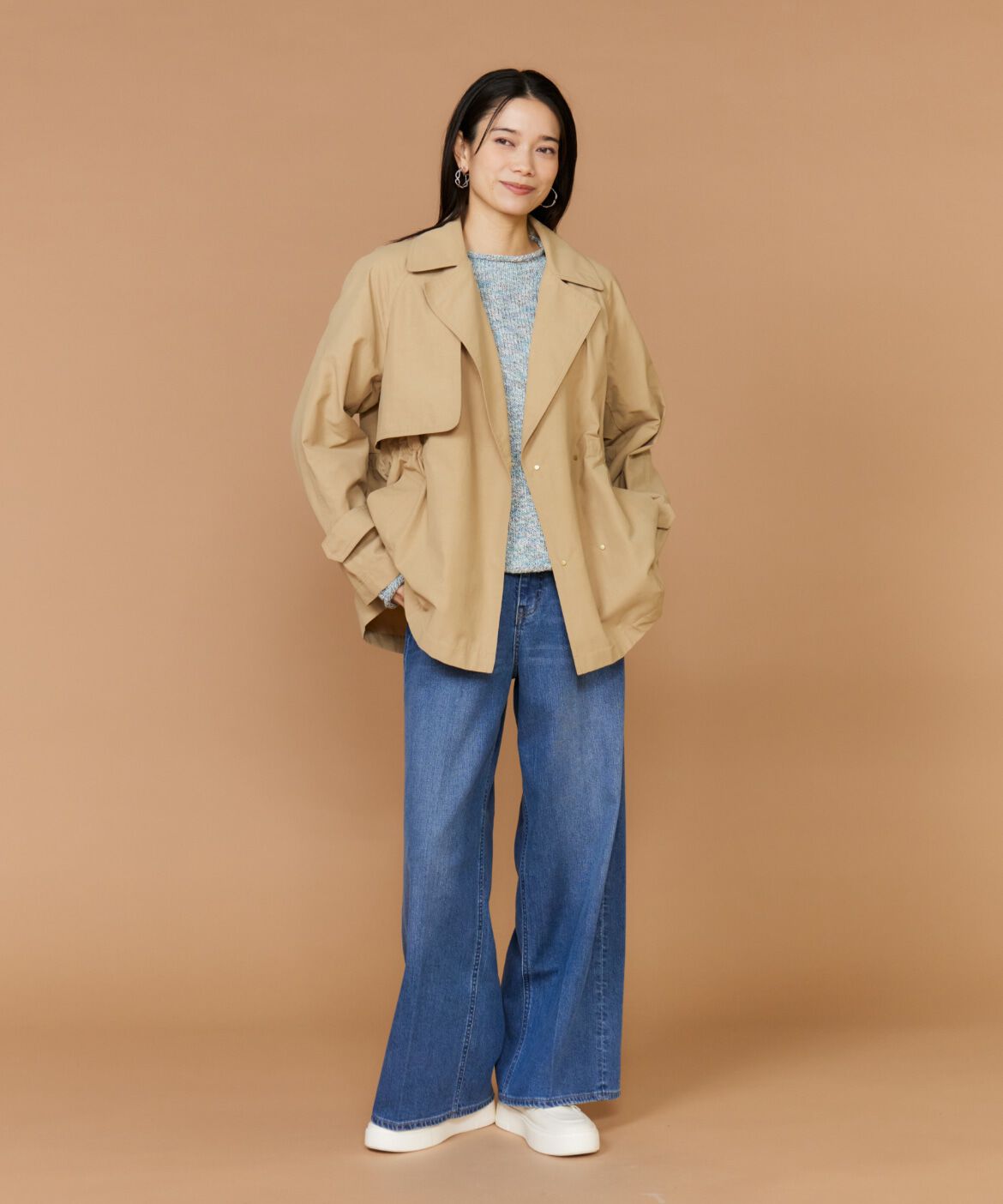 INED「《INED別注》ハイライズ・バギーデニム　Wild Ginger《Healthy DENIM》」|その他|