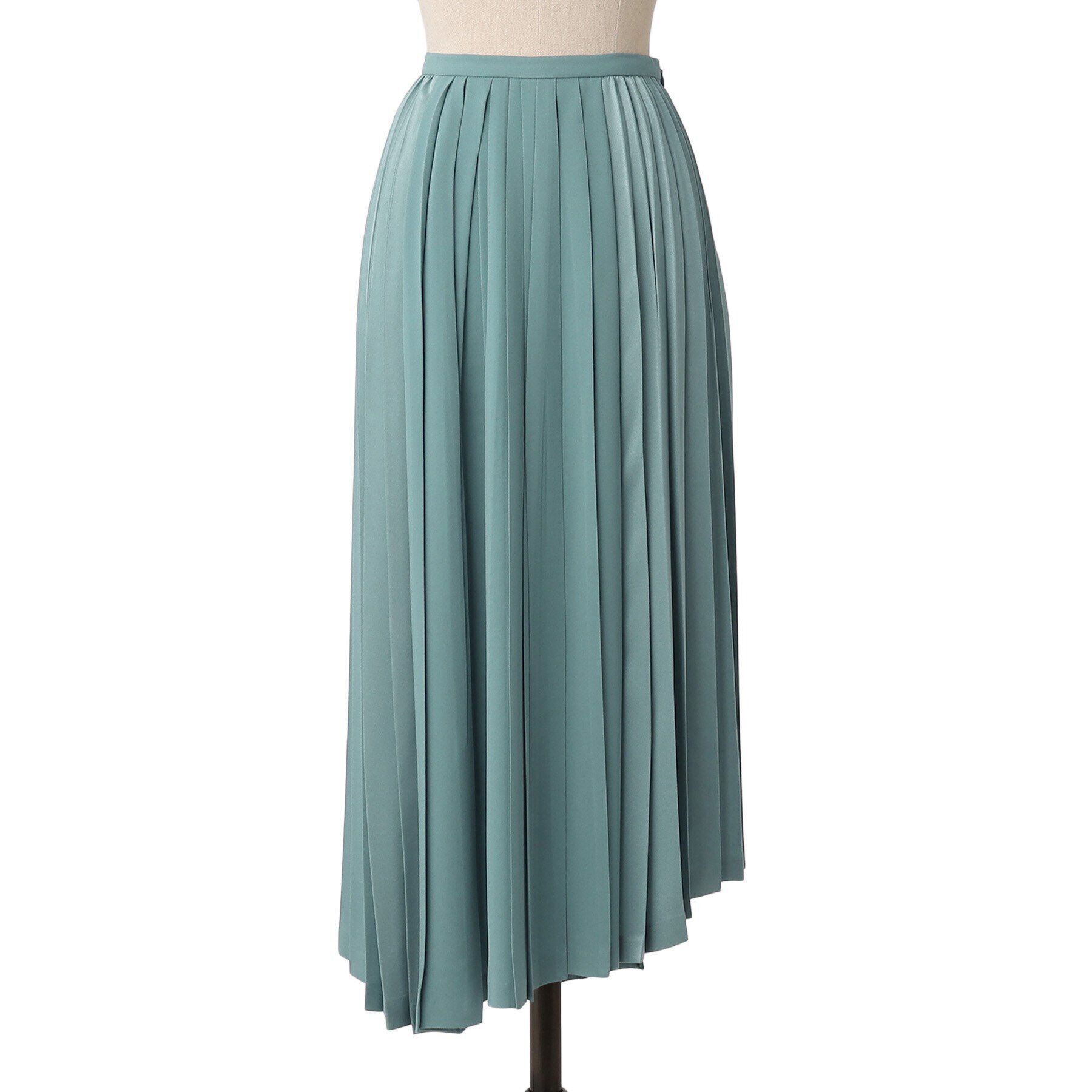 UNTITLED「バックサテンジョーゼット スカート」|スカート|