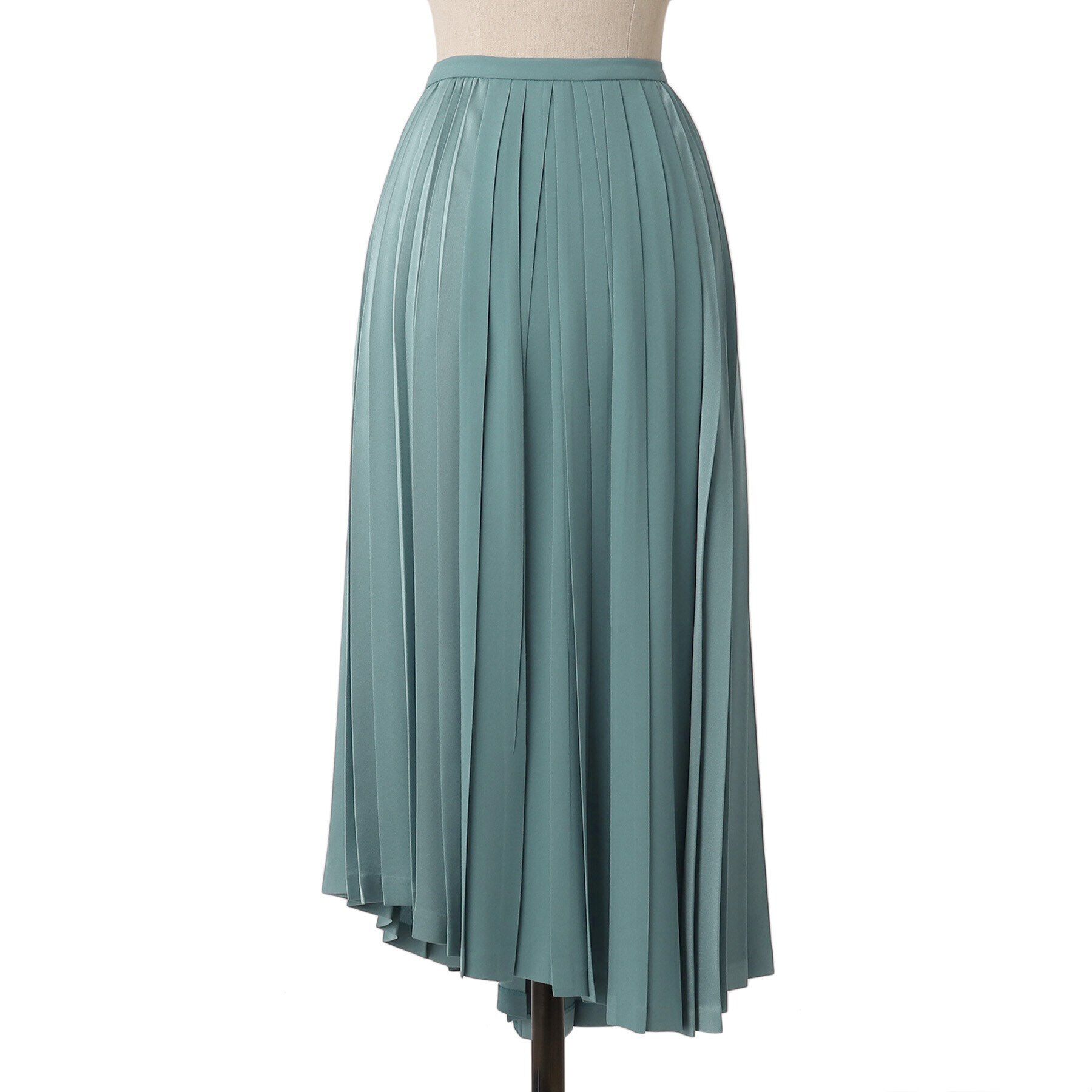 UNTITLED「バックサテンジョーゼット スカート」|スカート|