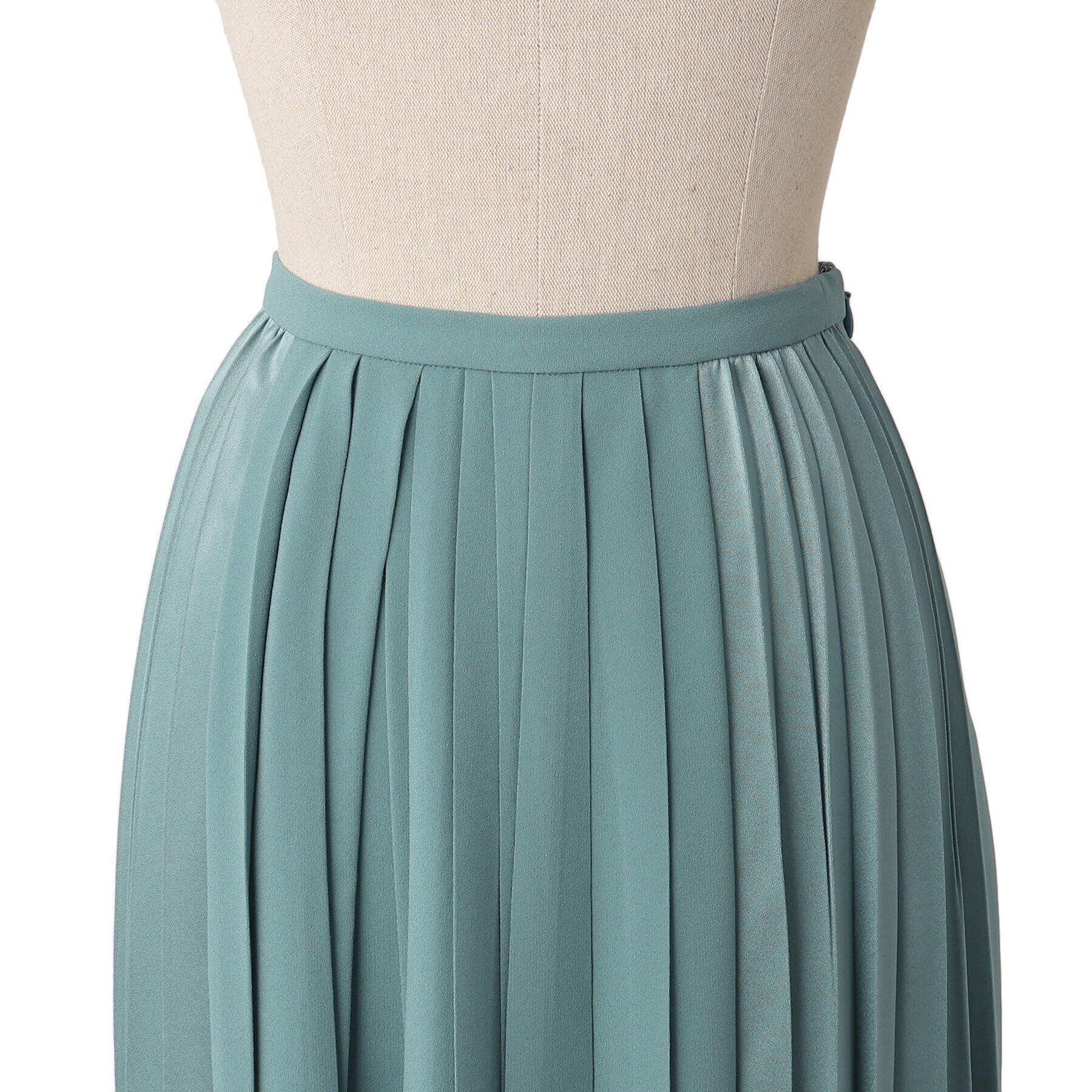 UNTITLED「バックサテンジョーゼット スカート」|スカート|