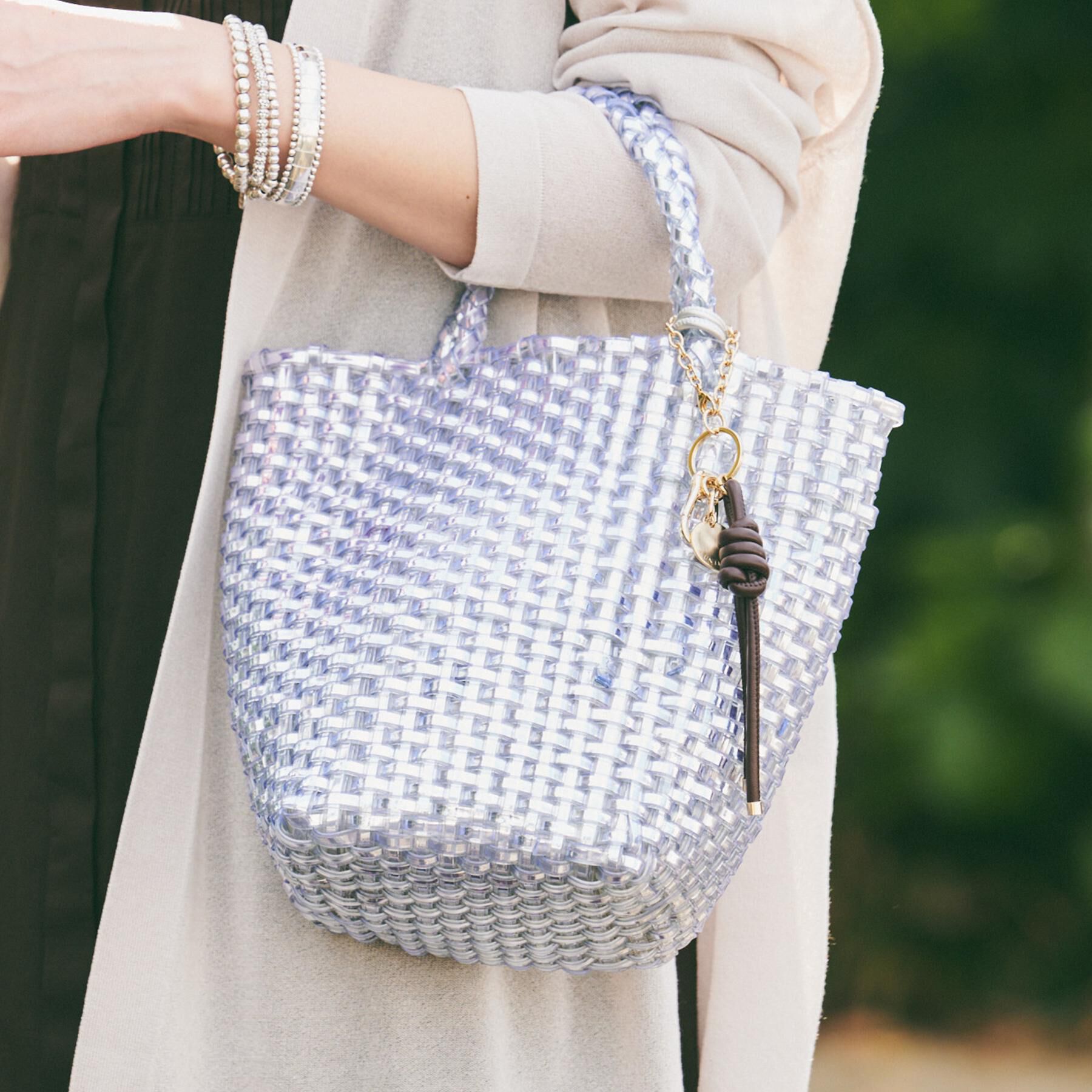 UNTITLED「【トレンド】ストリングカラーチャーム」|キーケース|