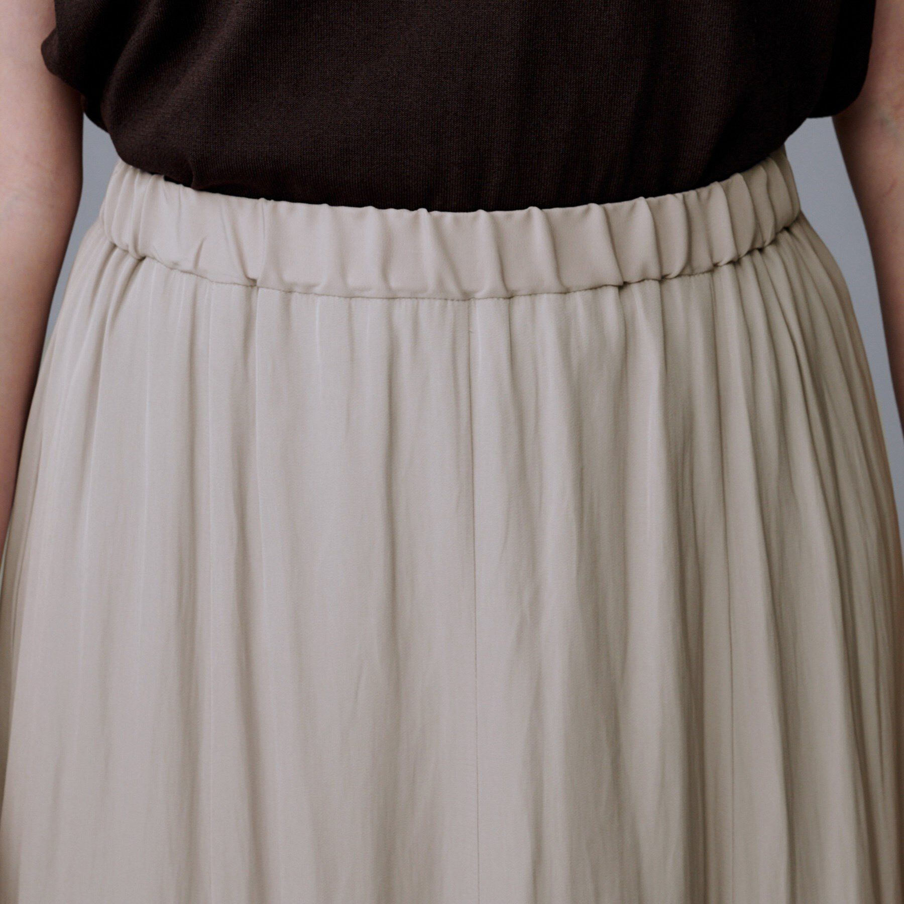 UNTITLED「【洗える/1枚で着映え】ソフト裾フレアスカート」|スカート|