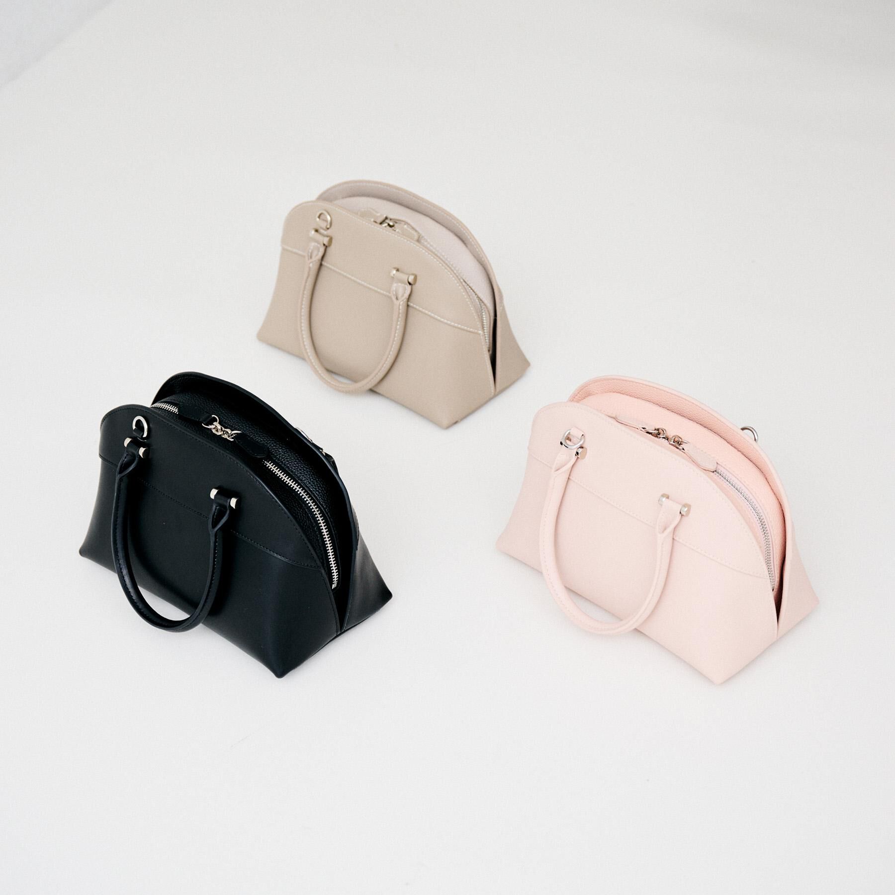 UNTITLED「スプリットレザーラウンドボストンバッグ」|ボストンバッグ|