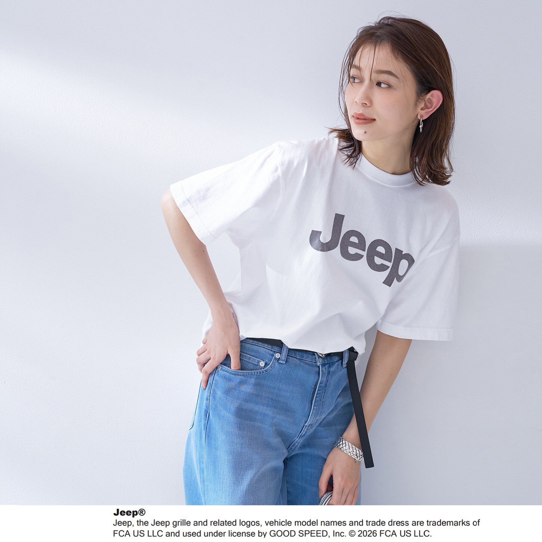 UNTITLED「【ジープ】GOOD ROCK SPEED Tシャツ」|Tシャツ・カットソー|ホワイト(001)