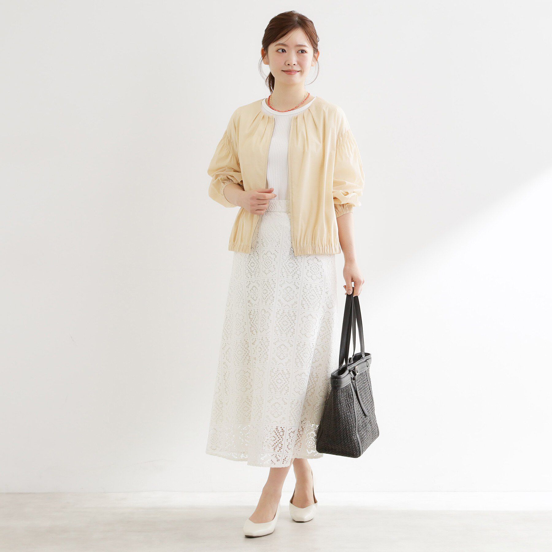 Reflect「フロントファスナーシアーブルゾン」|ブルゾン・スタジャン|