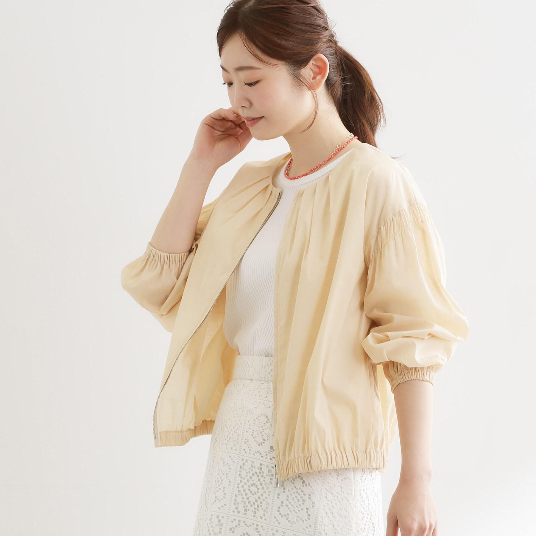 Reflect「フロントファスナーシアーブルゾン」|ブルゾン・スタジャン|