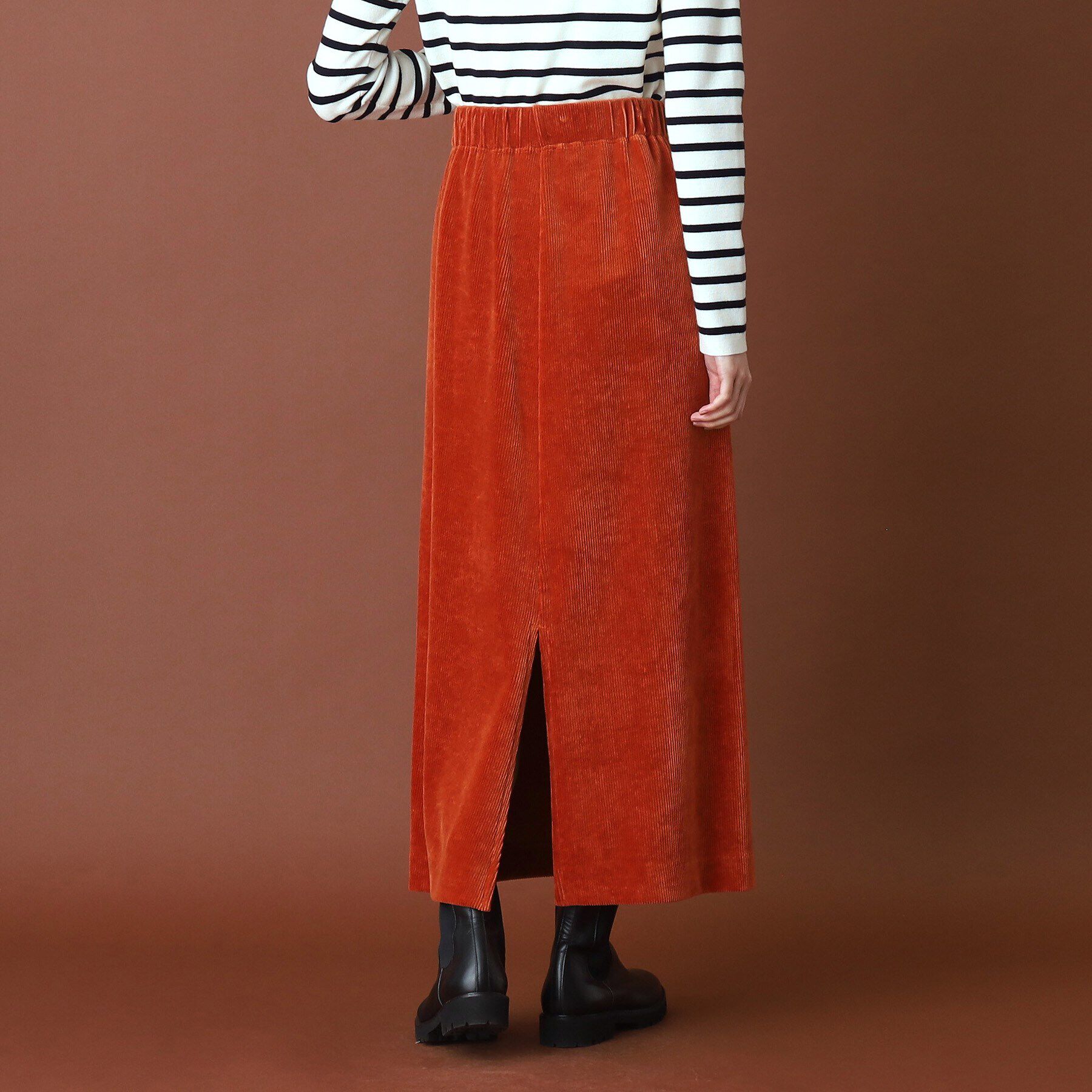 DRESSTERIOR「コーデュロイイージースカート」|スカート|