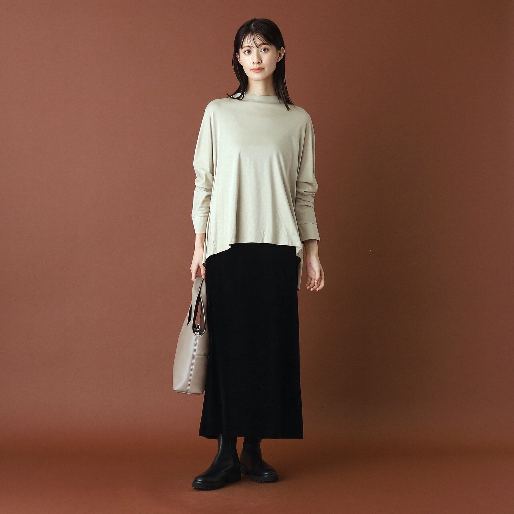 DRESSTERIOR「コーデュロイイージースカート」|スカート|