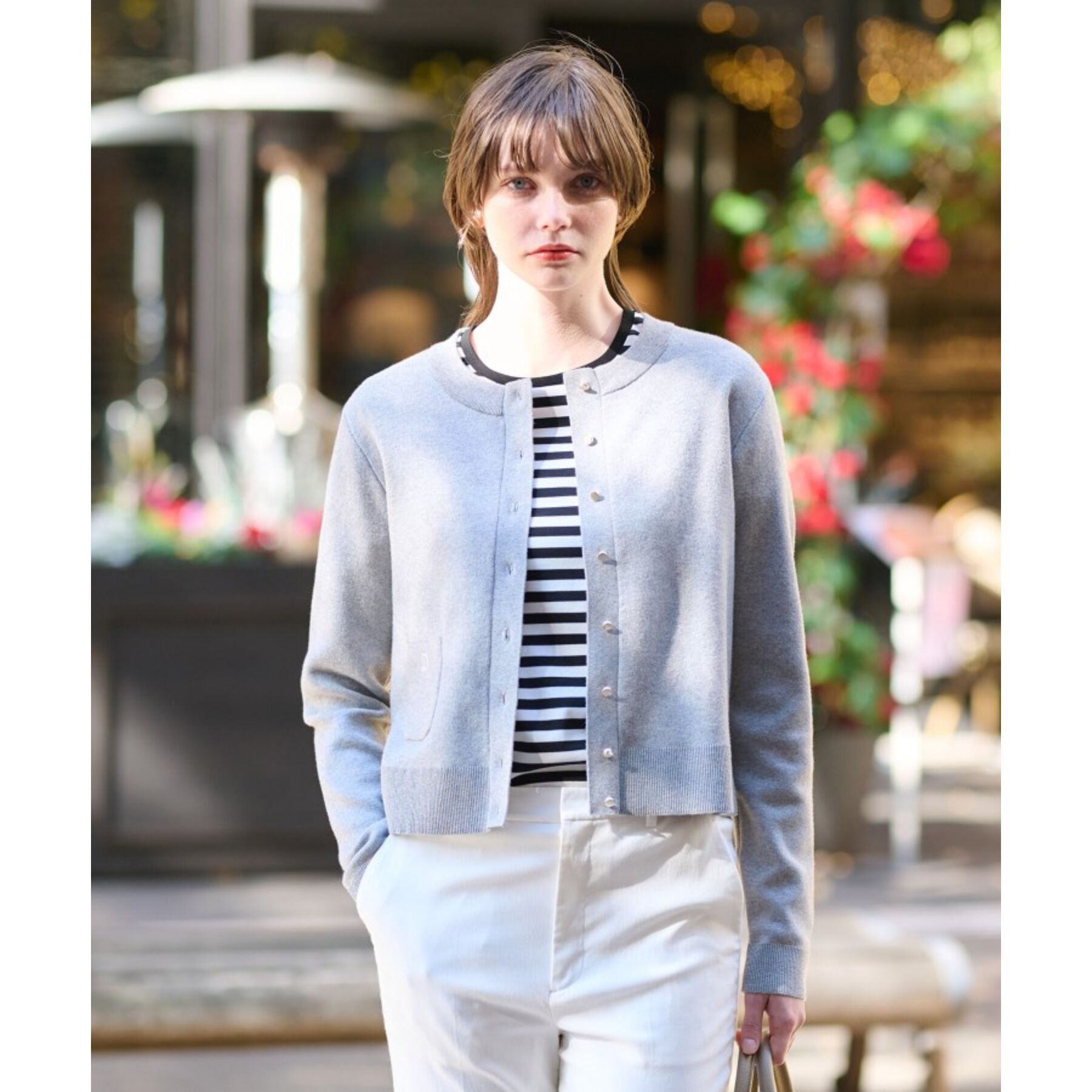 DRESSTERIOR「【洗える】ウォッシャブルコットンカシミヤ混カーディガン」|カーディガン|