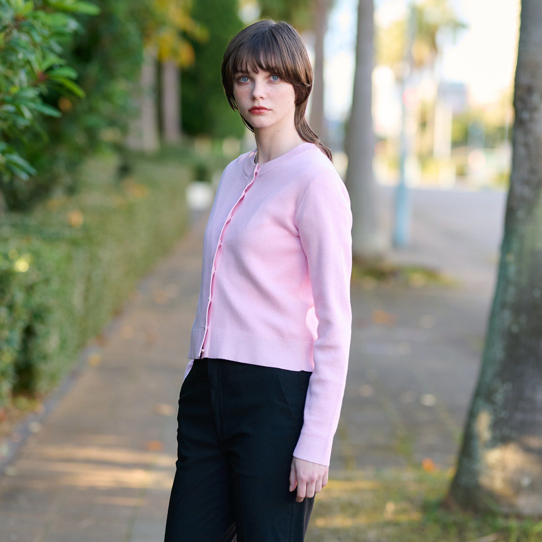 DRESSTERIOR「【洗える】ウォッシャブルコットンカシミヤ混カーディガン」|カーディガン|