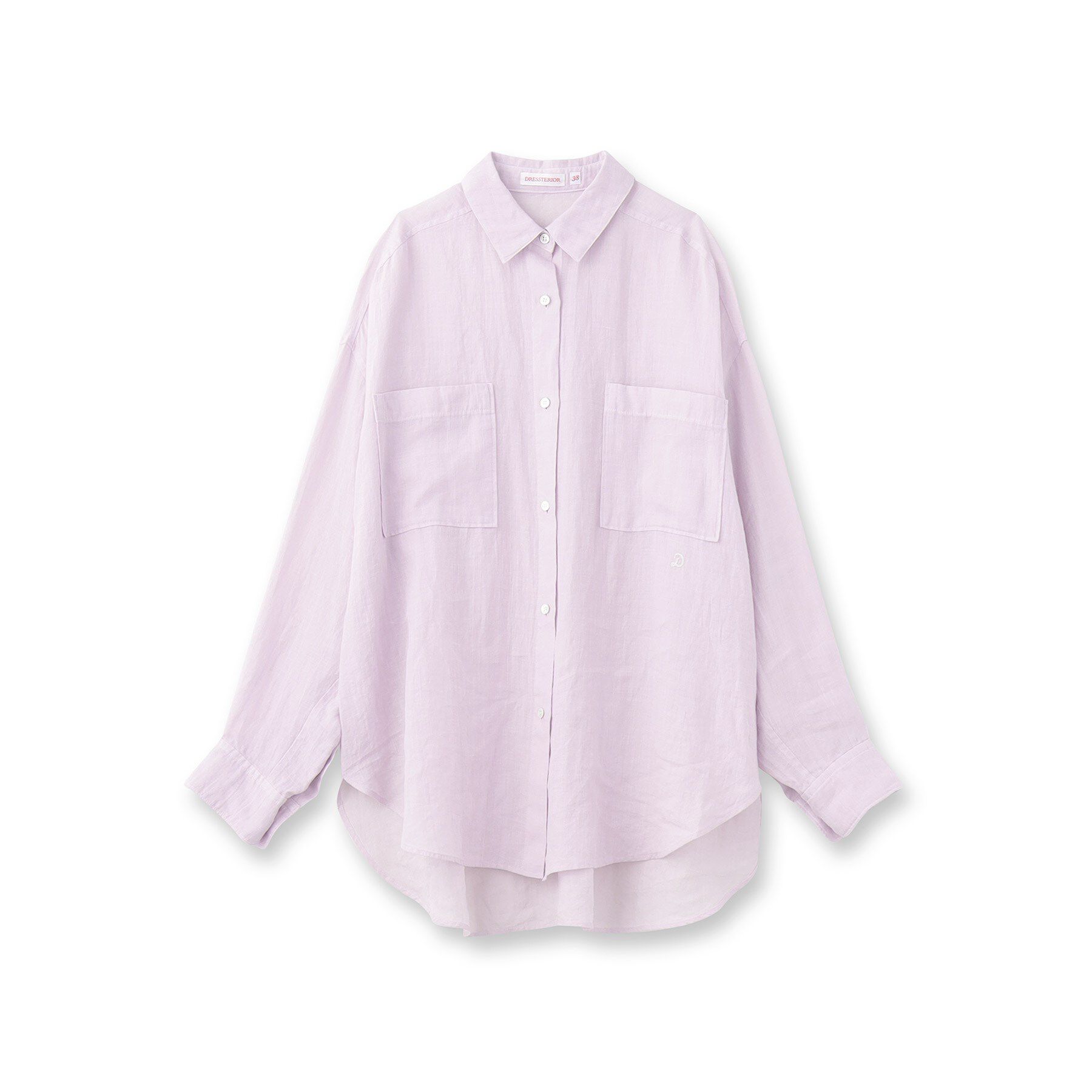DRESSTERIOR「【人気定番/ラミー100％】ガーメントダイラミーシャツ」|シャツ・ブラウス|
