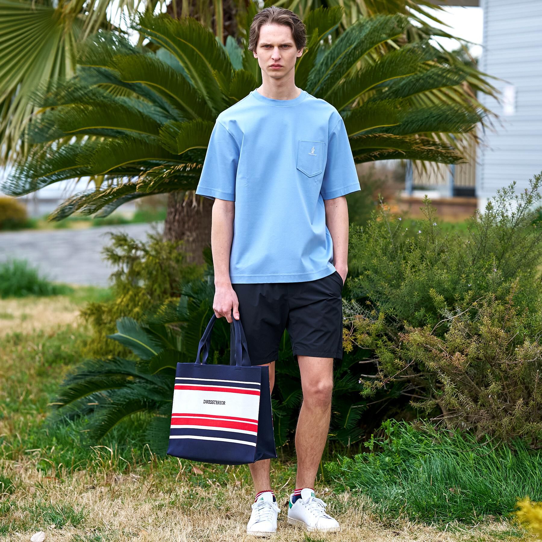 DRESSTERIOR「【接触冷感／抗菌防臭／消臭】ICE CLEAR COTTON オーバーフィットTシャツ」|Tシャツ・カットソー|