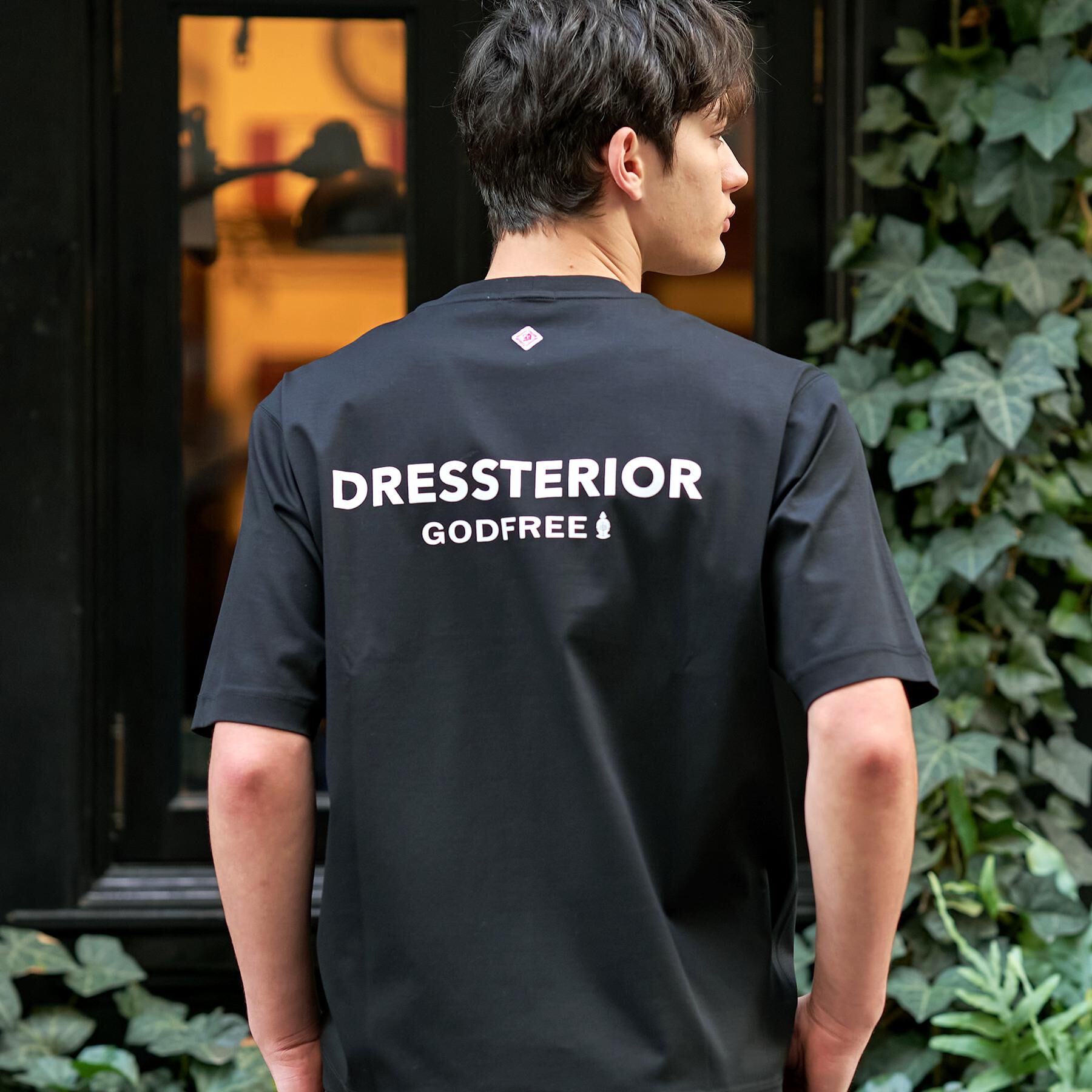 DRESSTERIOR「【接触冷感／抗菌防臭／消臭】ICE CLEAR COTTON オーバーフィットTシャツ」|Tシャツ・カットソー|