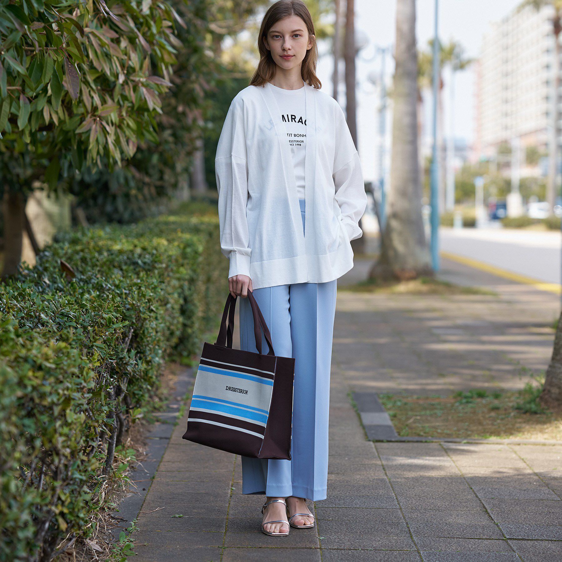 DRESSTERIOR「ウォッシャブル スピンコットン カーディガン」|カーディガン|