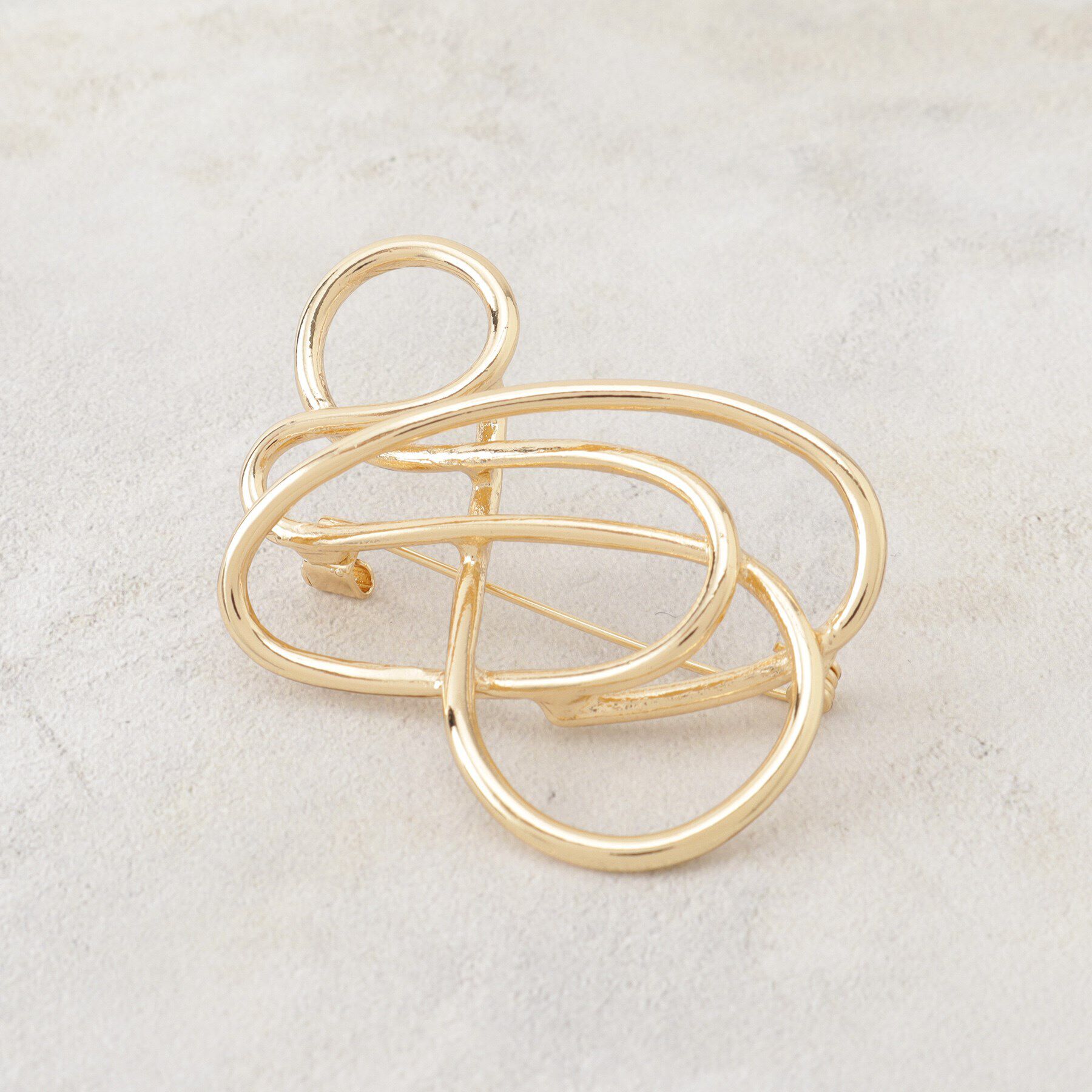 grove「メタルアートブローチ【入卒対応可】」|ブローチ・コサージュ|