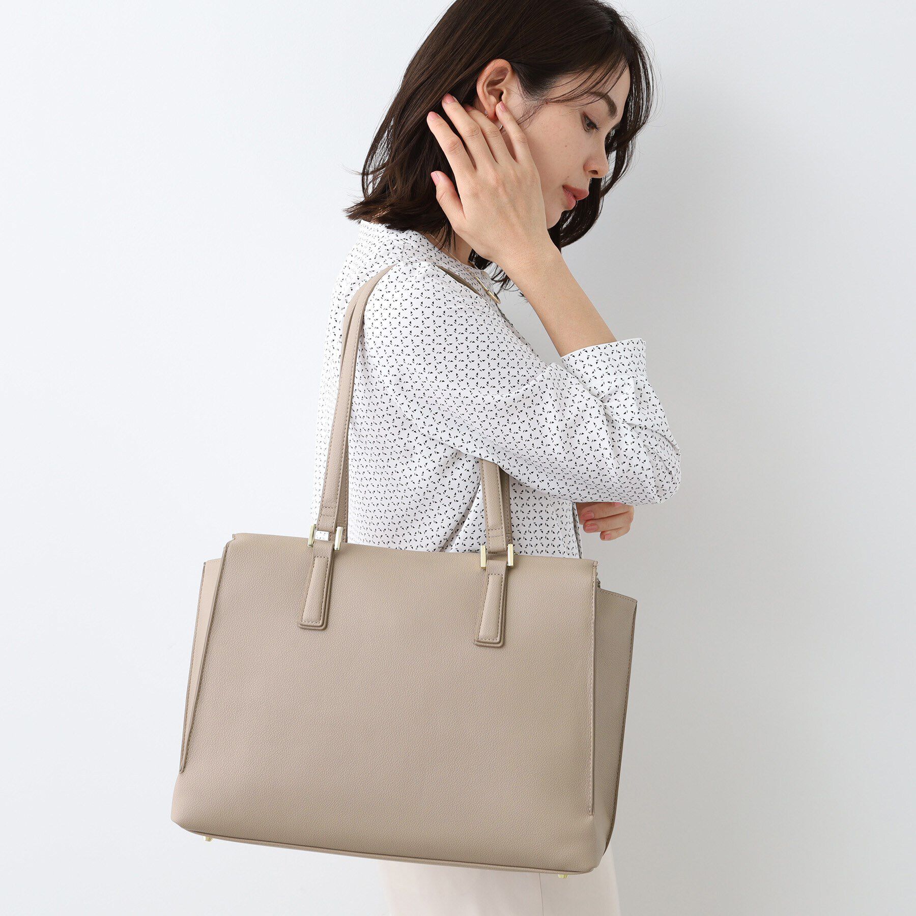 INDIVI「【高機能／収納力◎！】シゴデキバッグ」|トートバッグ|