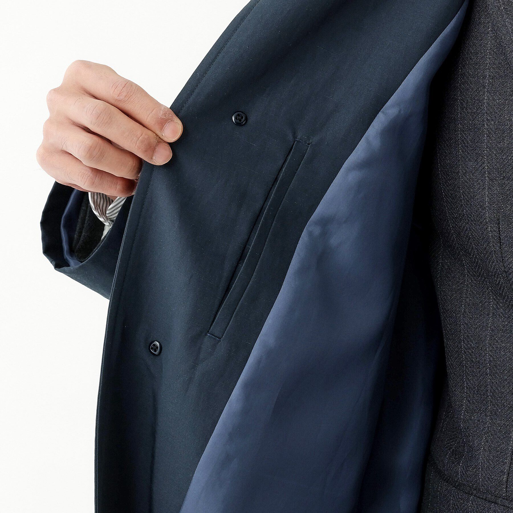 TAKEO KIKUCHI「【THE FLAGSHIP】ステンカラー スプリング コート」|ステンカラーコート|