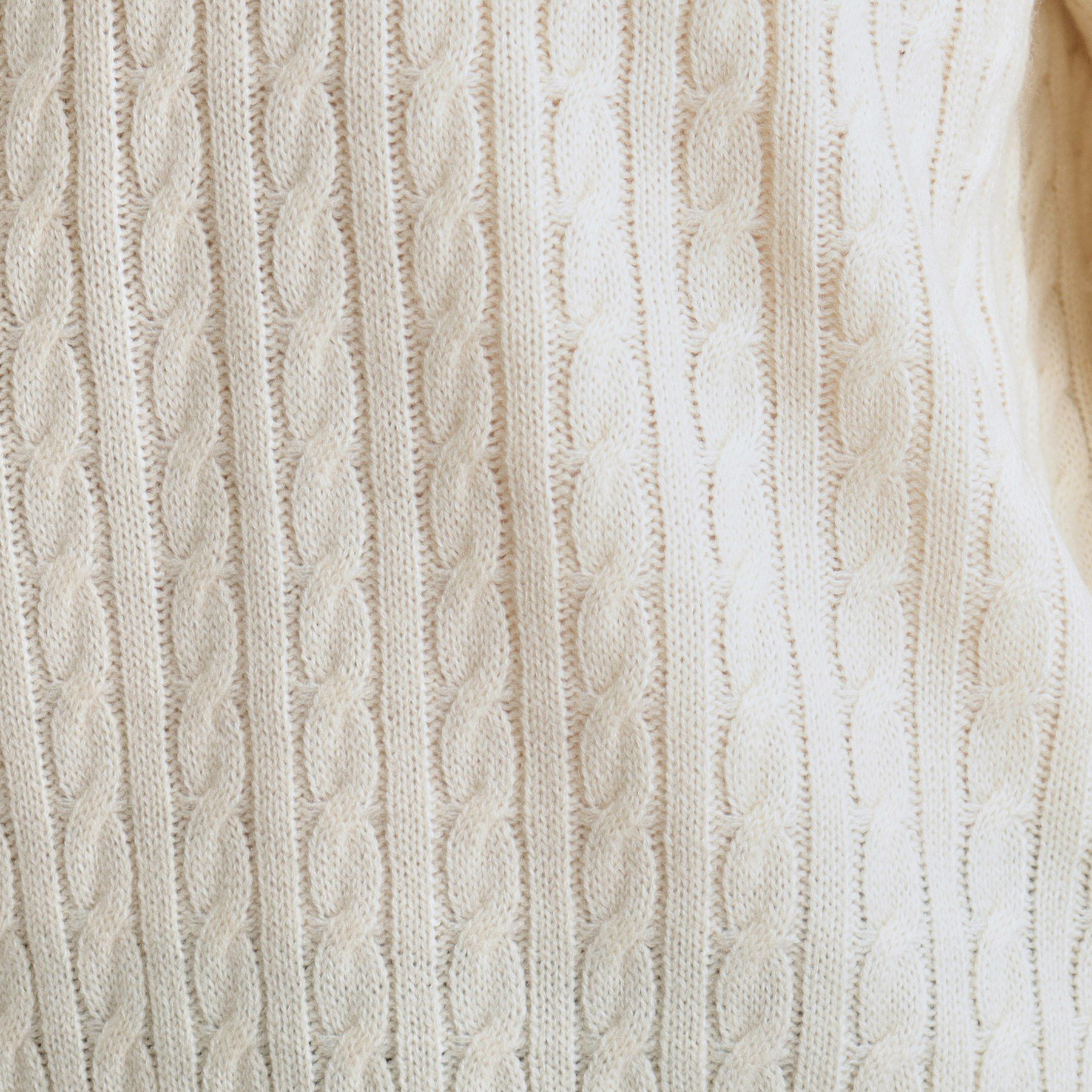 tk.TAKEO KIKUCHI「ケーブルクルーネックニット」|ニット・セーター|