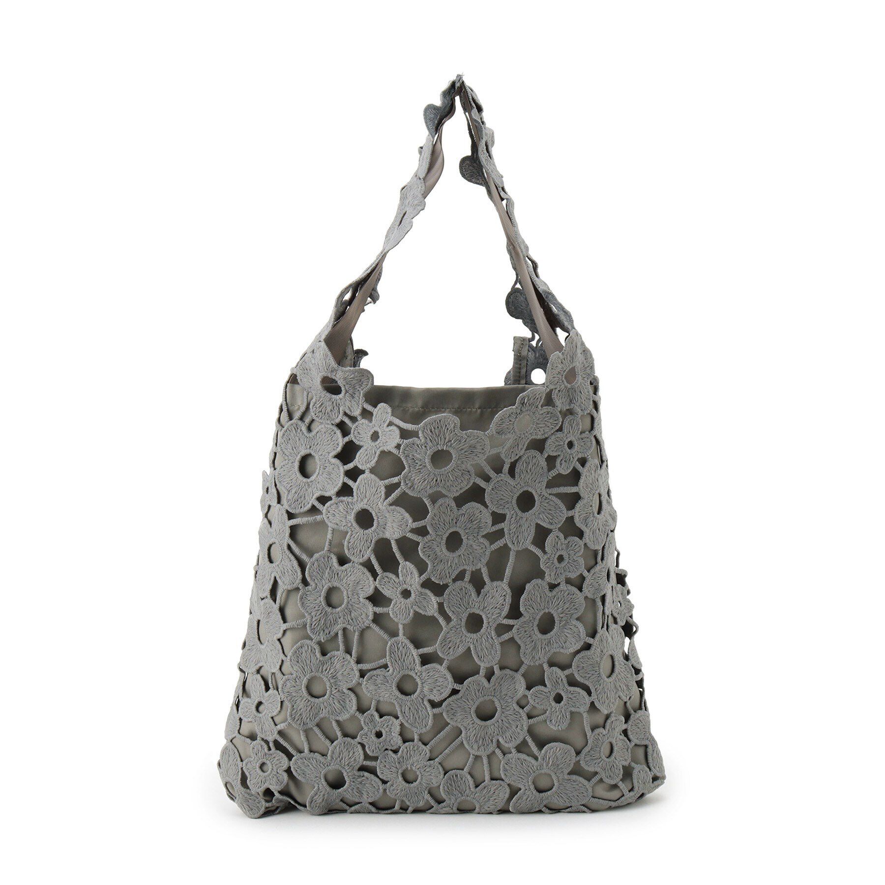 OPAQUE.CLIP「フラワーレーストートバッグ」|トートバッグ|