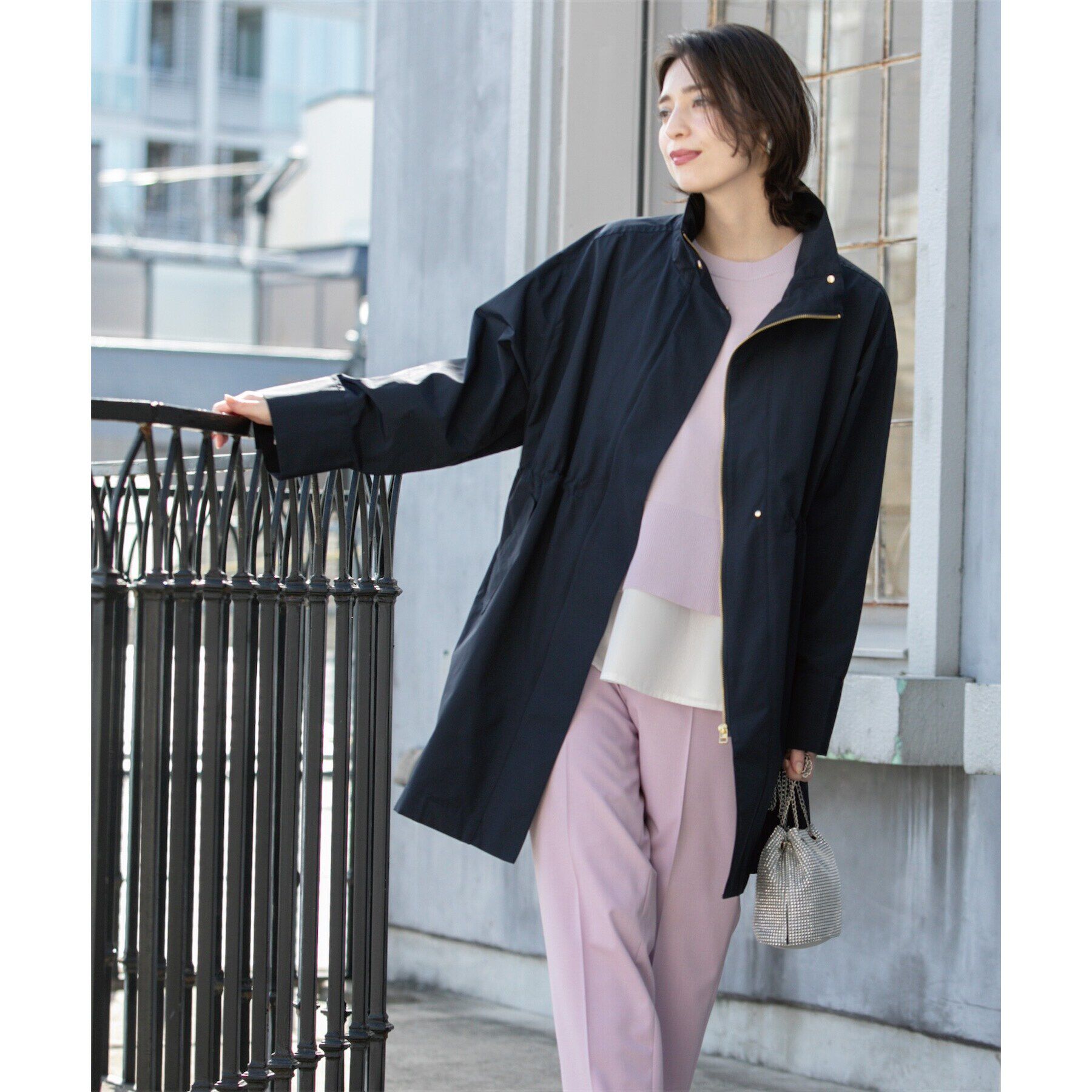 OPAQUE.CLIP「《CLASSY掲載》ミドルスタンドコート【洗濯機洗い可】」|その他|