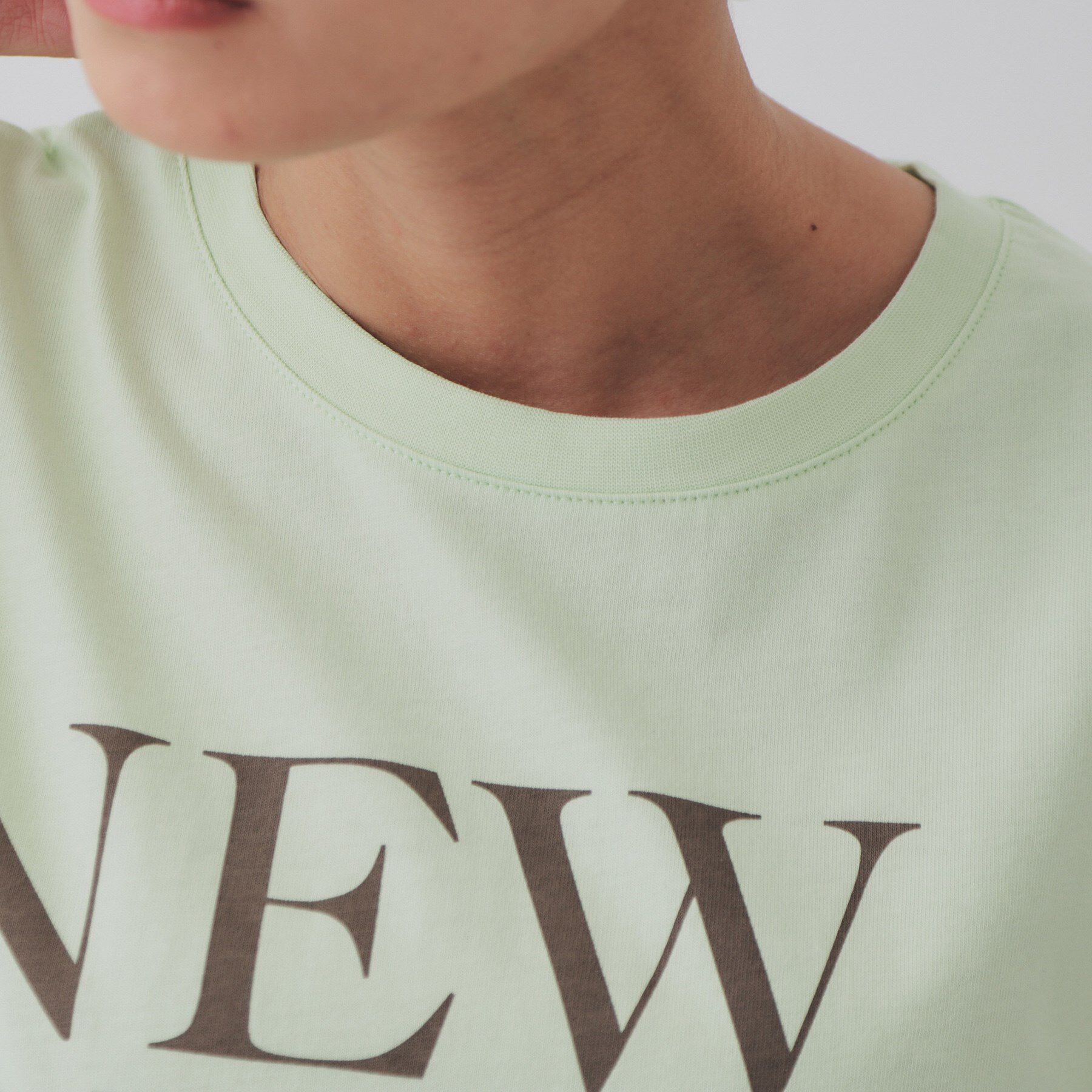 OPAQUE.CLIP「BIGロゴTシャツ【洗濯機洗い可】」|Tシャツ・カットソー|