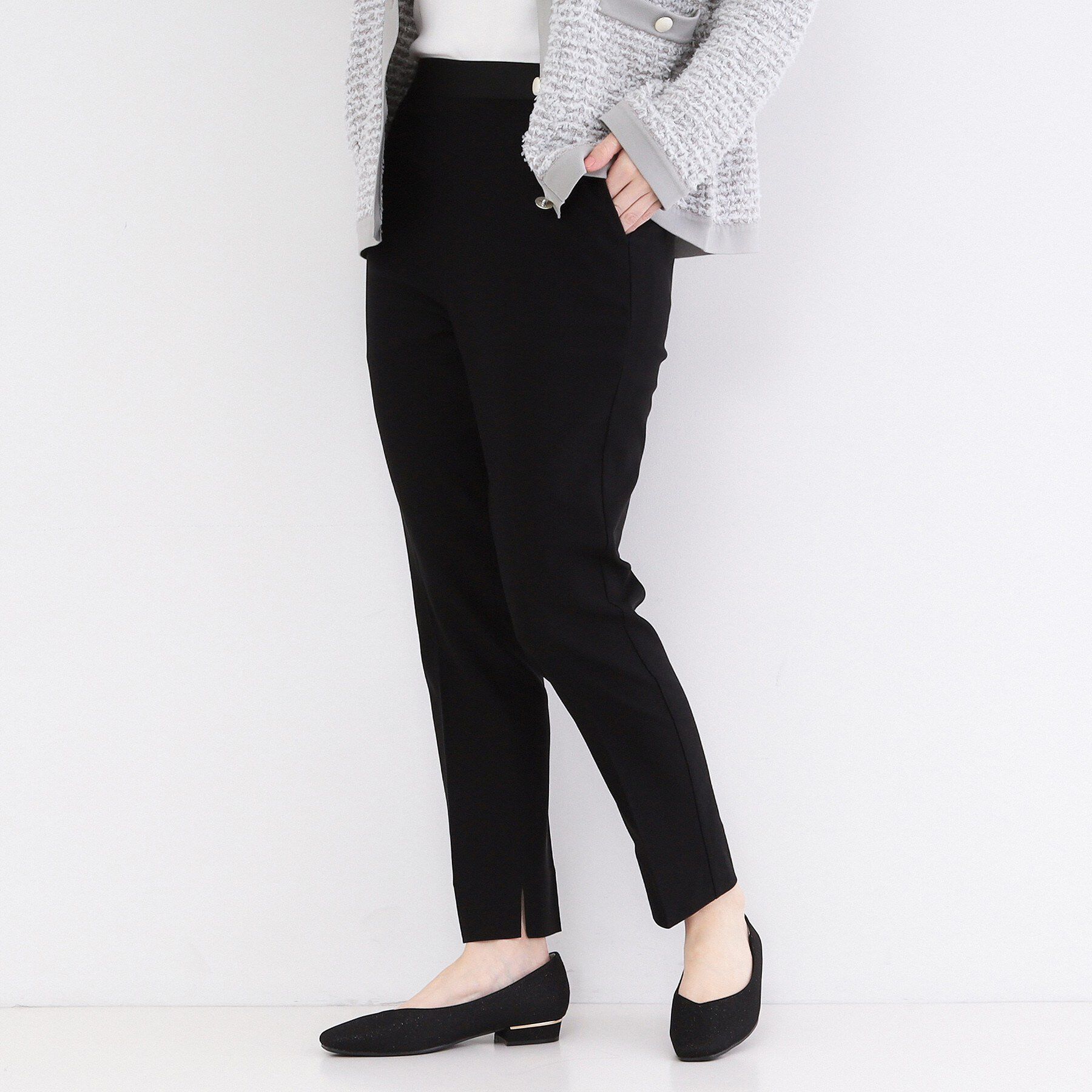 OPAQUE.CLIP「ハイストレッチイージースティックパンツ【洗濯機OK】」|その他|