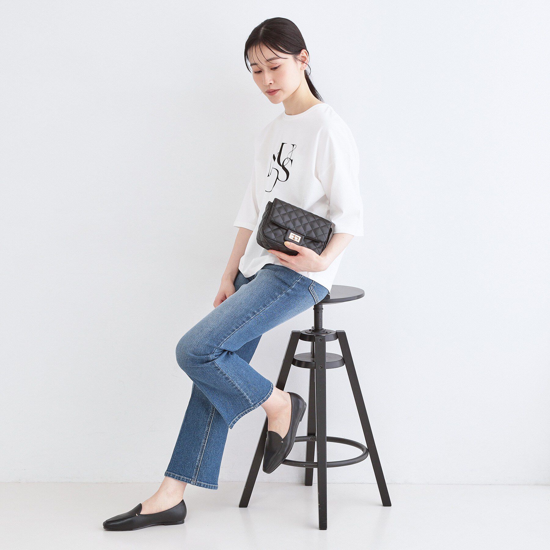 OPAQUE.CLIP「2WAYダイヤキルトチェーンショルダー」|ショルダー・メッセンジャー|