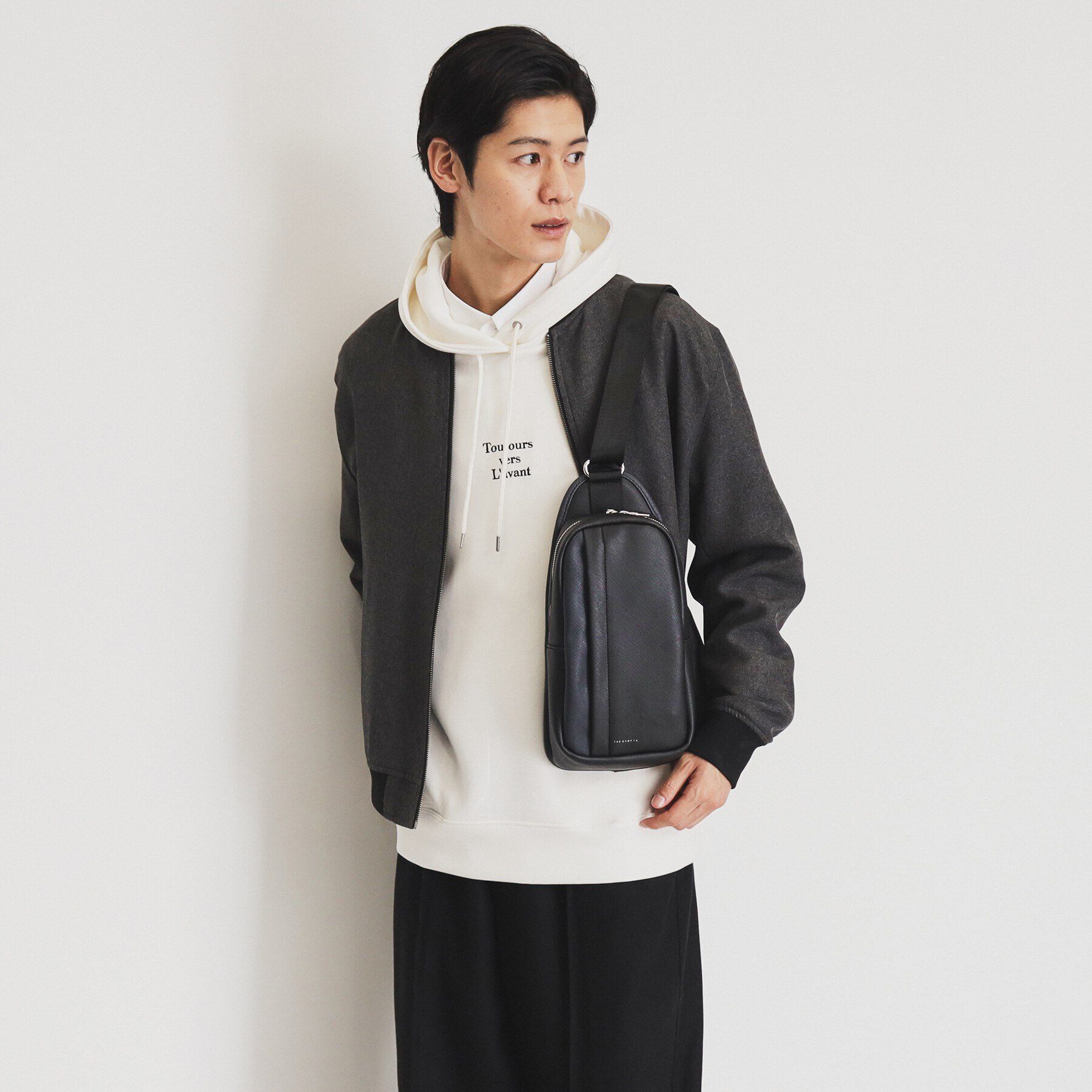 THE SHOP TK「サフィアーノ切替えボディバック」|その他|