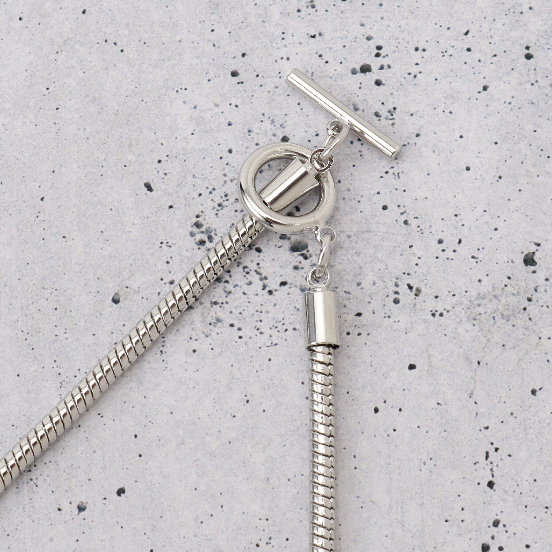 THE SHOP TK「シルバーアソートチェーンネックレス ユニセックス」|ネックレス|