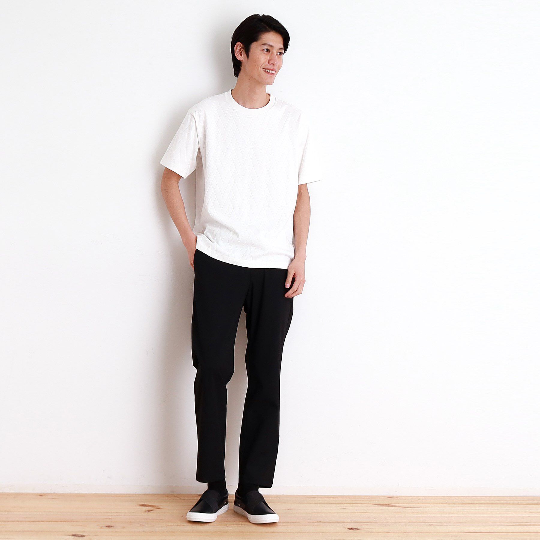 THE SHOP TK「ジオメトリックリンクス半袖Ｔシャツ」|Tシャツ・カットソー|