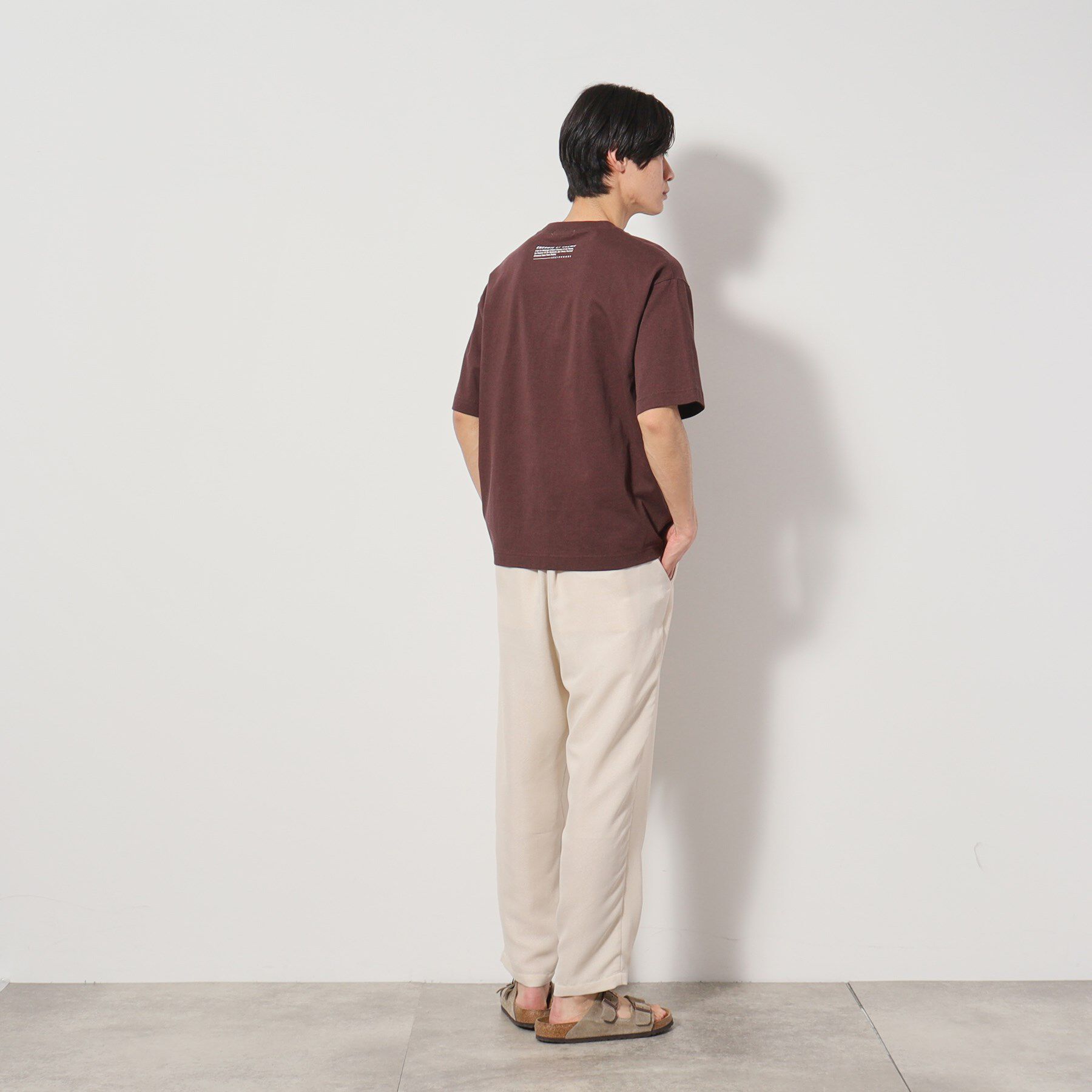THE SHOP TK「【Begin6月号掲載】オーガニックコットンプリント半袖Tシャツ」|Tシャツ・カットソー|