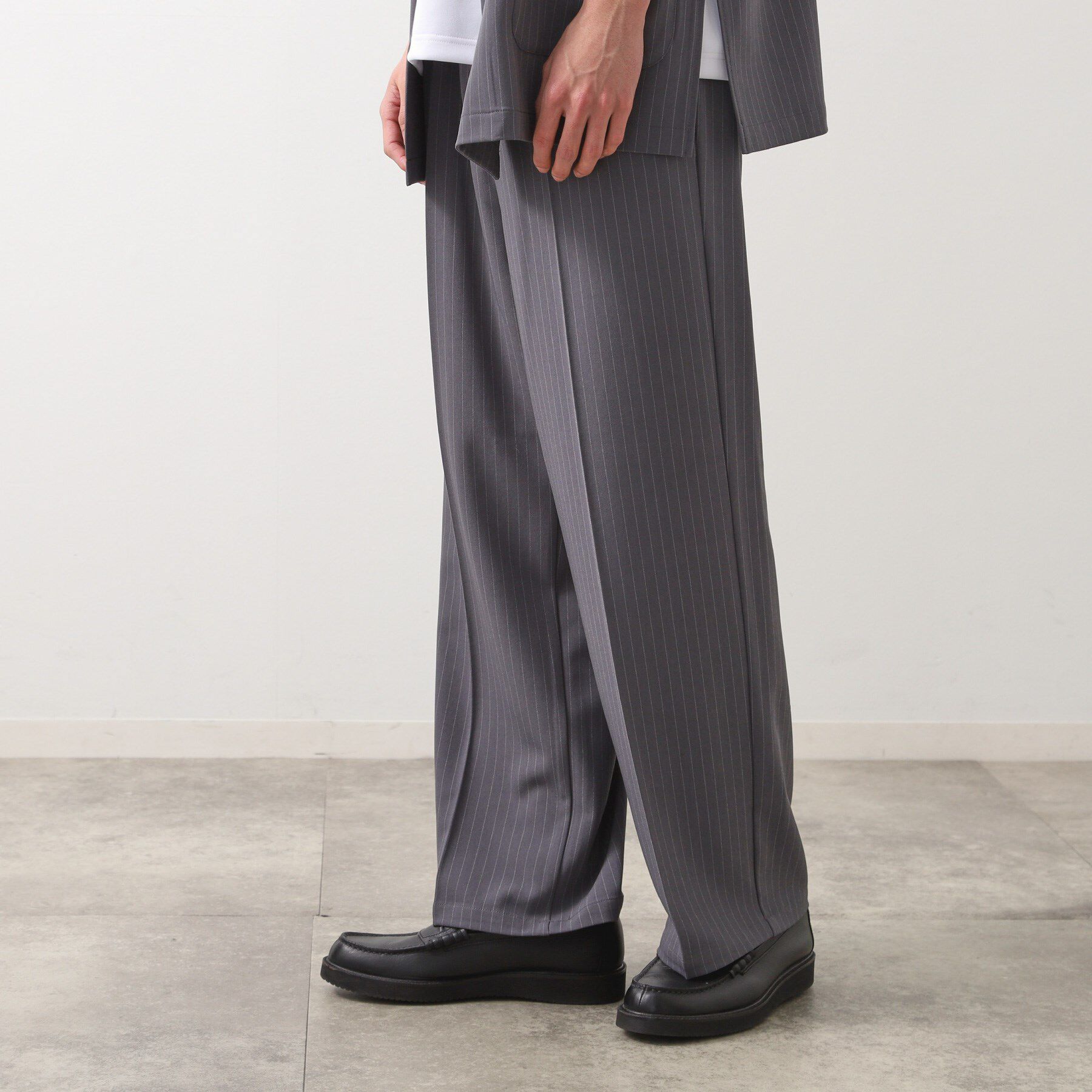 THE SHOP TK「タックワイドスラックス【セットアップ可/洗濯機OK】」|その他|