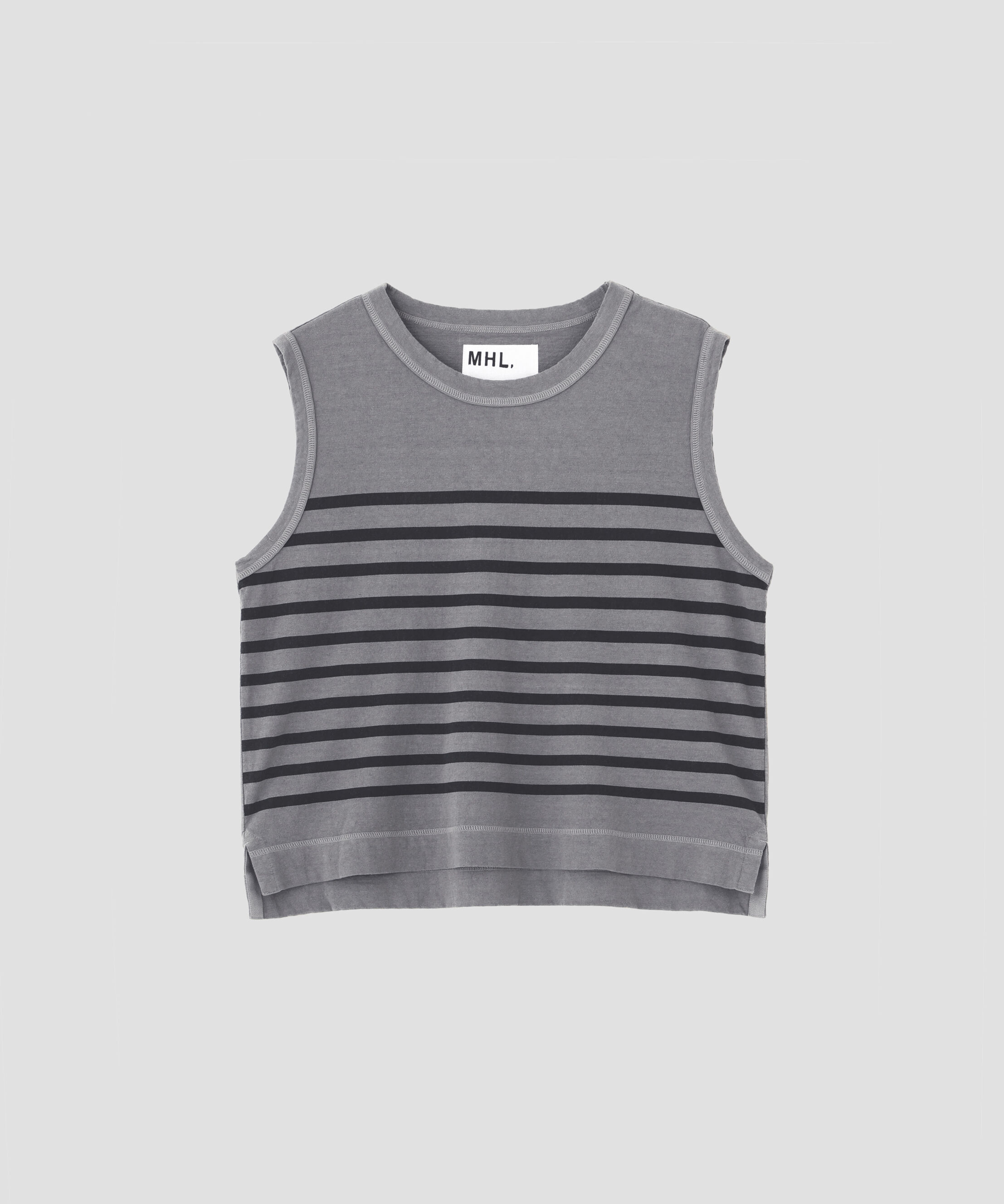 MHL.「BELGIAN LINEN COTTON JERSEY TOP」|Tシャツ・カットソー|