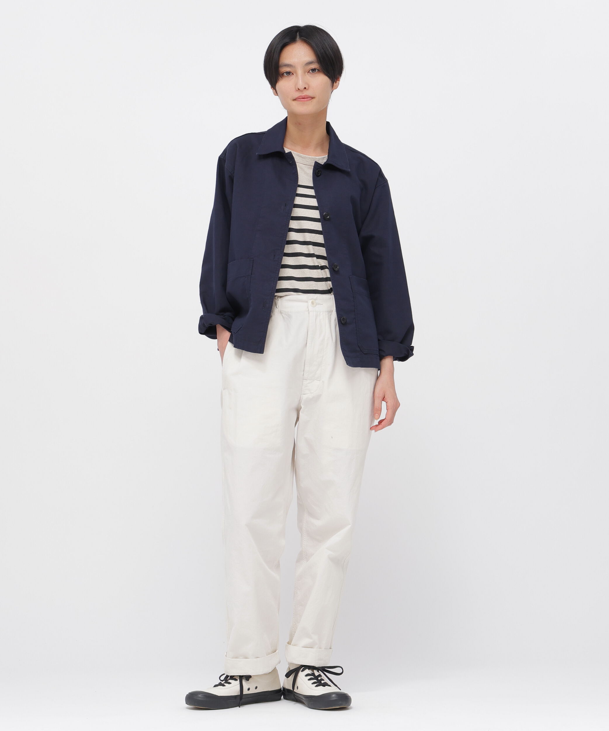 MHL.「BELGIAN LINEN COTTON JERSEY TOP」|Tシャツ・カットソー|