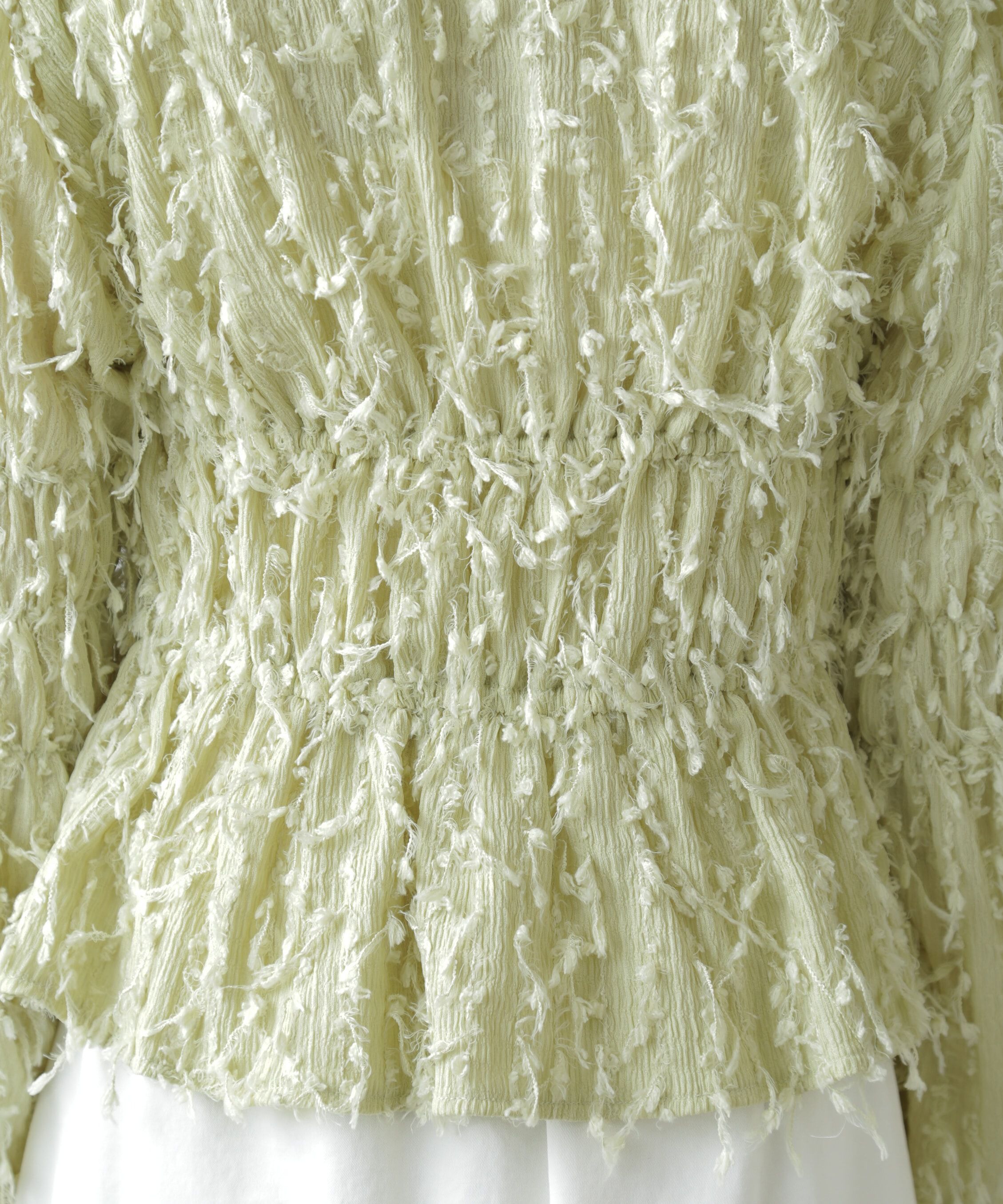  「フリンジジャガードブラウス」|シャツ・ブラウス|