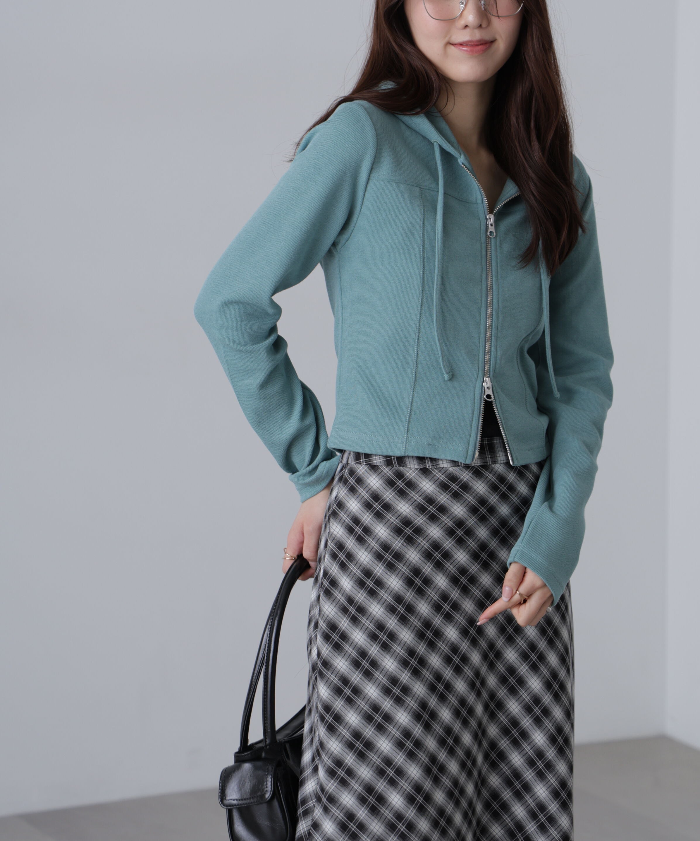  「フィットジップパーカー」|Tシャツ・カットソー|