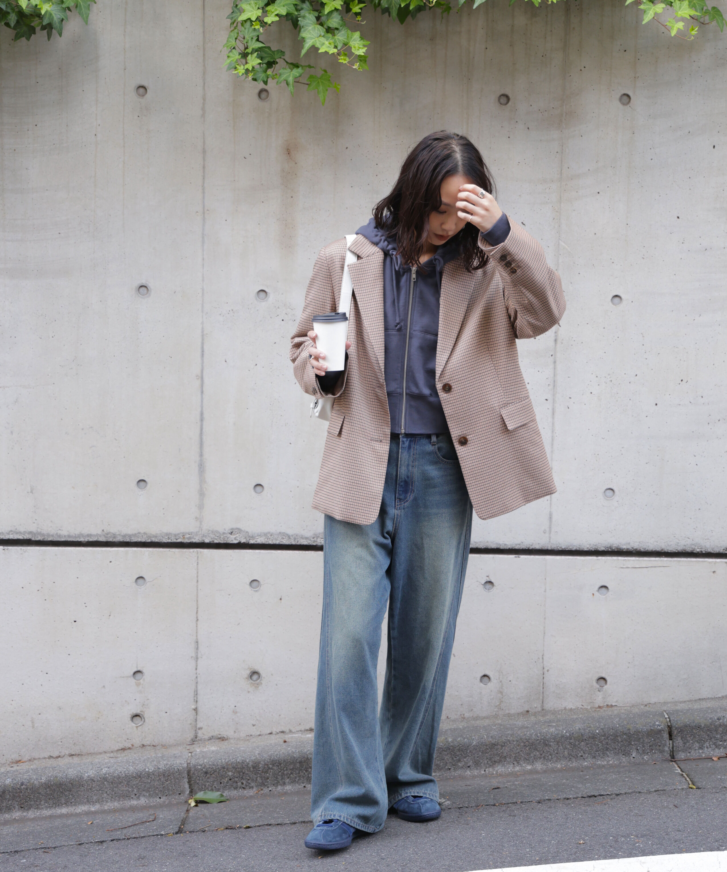  「〈セットアップ対応〉オーバーサイズシングルジャケット」|その他|