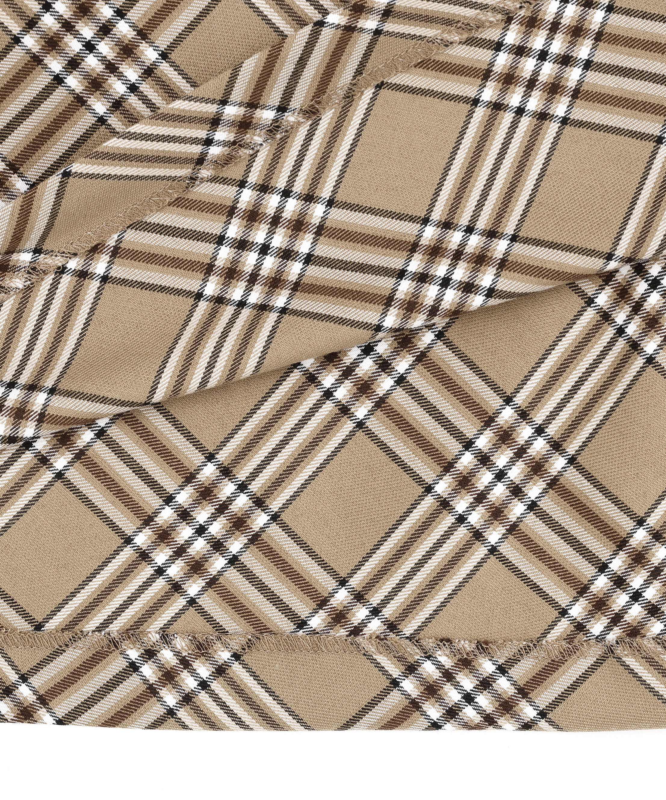  「バイアスミディチェックスカート」|スカート|