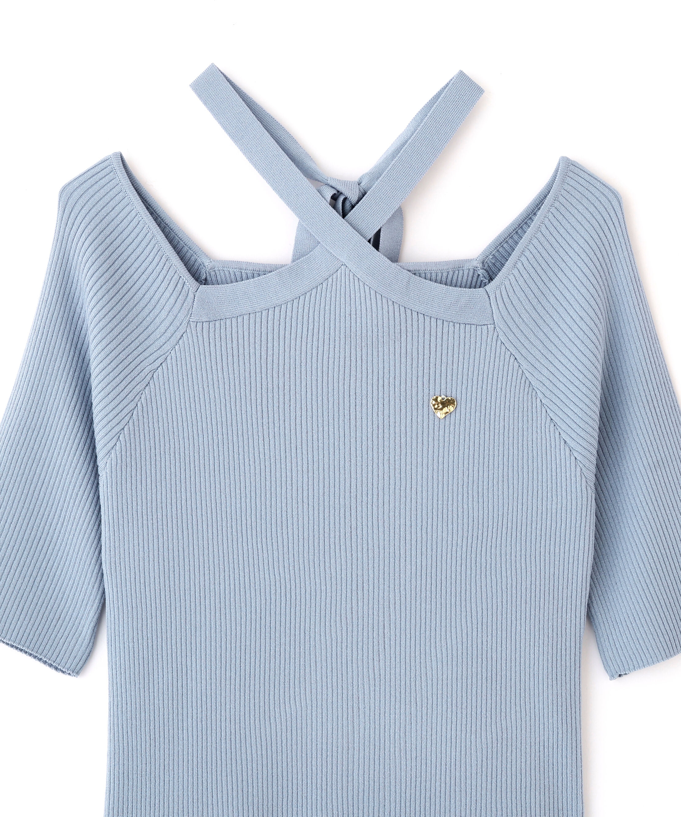  「ホルターネックニットトップス」|ニット・セーター|