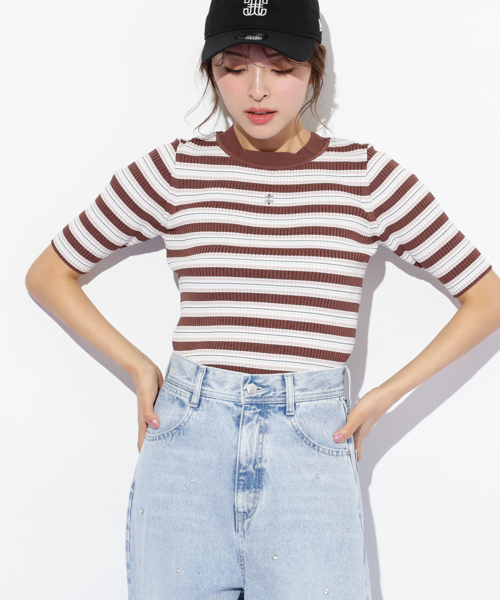  「マルチボーダーニット」|ニット・セーター|