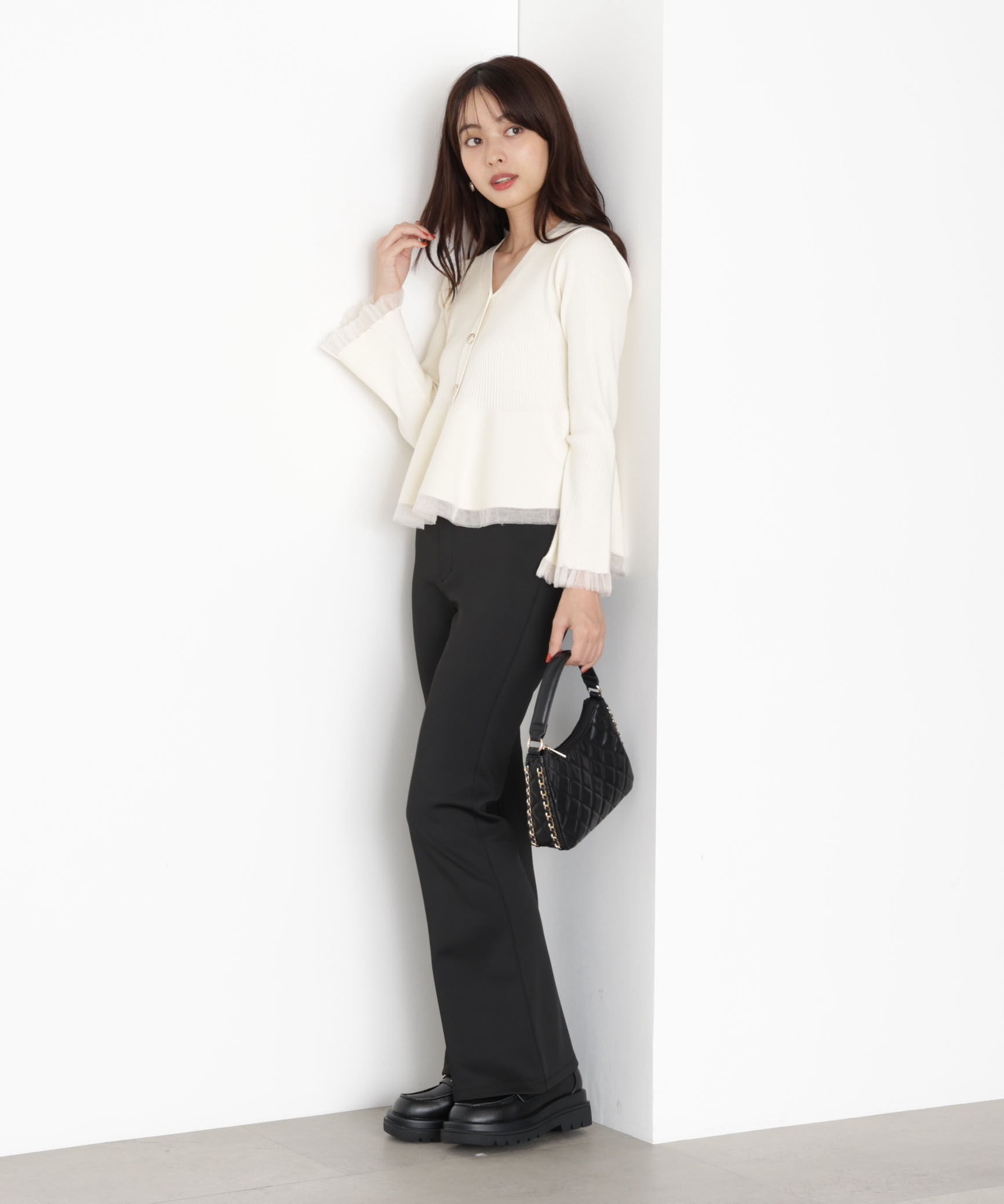 PROPORTION BODY DRESSING「カットフレアーパンツ 25AW」|その他|