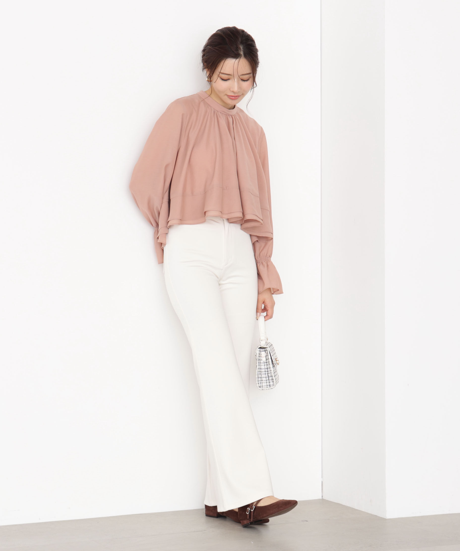 PROPORTION BODY DRESSING「カットフレアーパンツ 25AW」|その他|